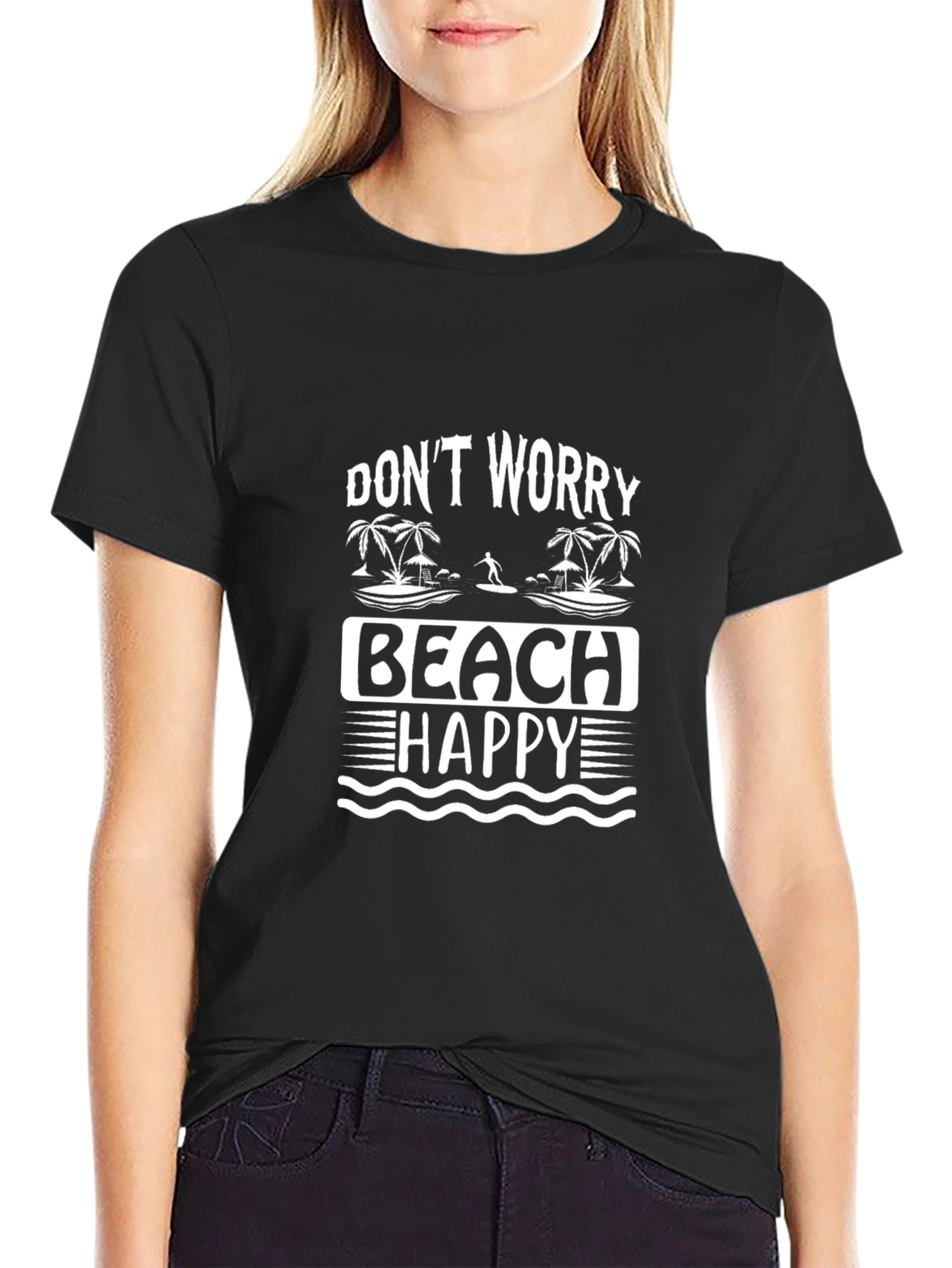 Dont Worry Beach Happy T-Shirt