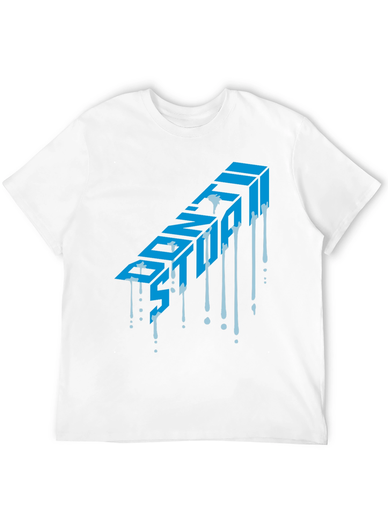 Dont Stop Graphic T-Shirt - Mens Black Tee