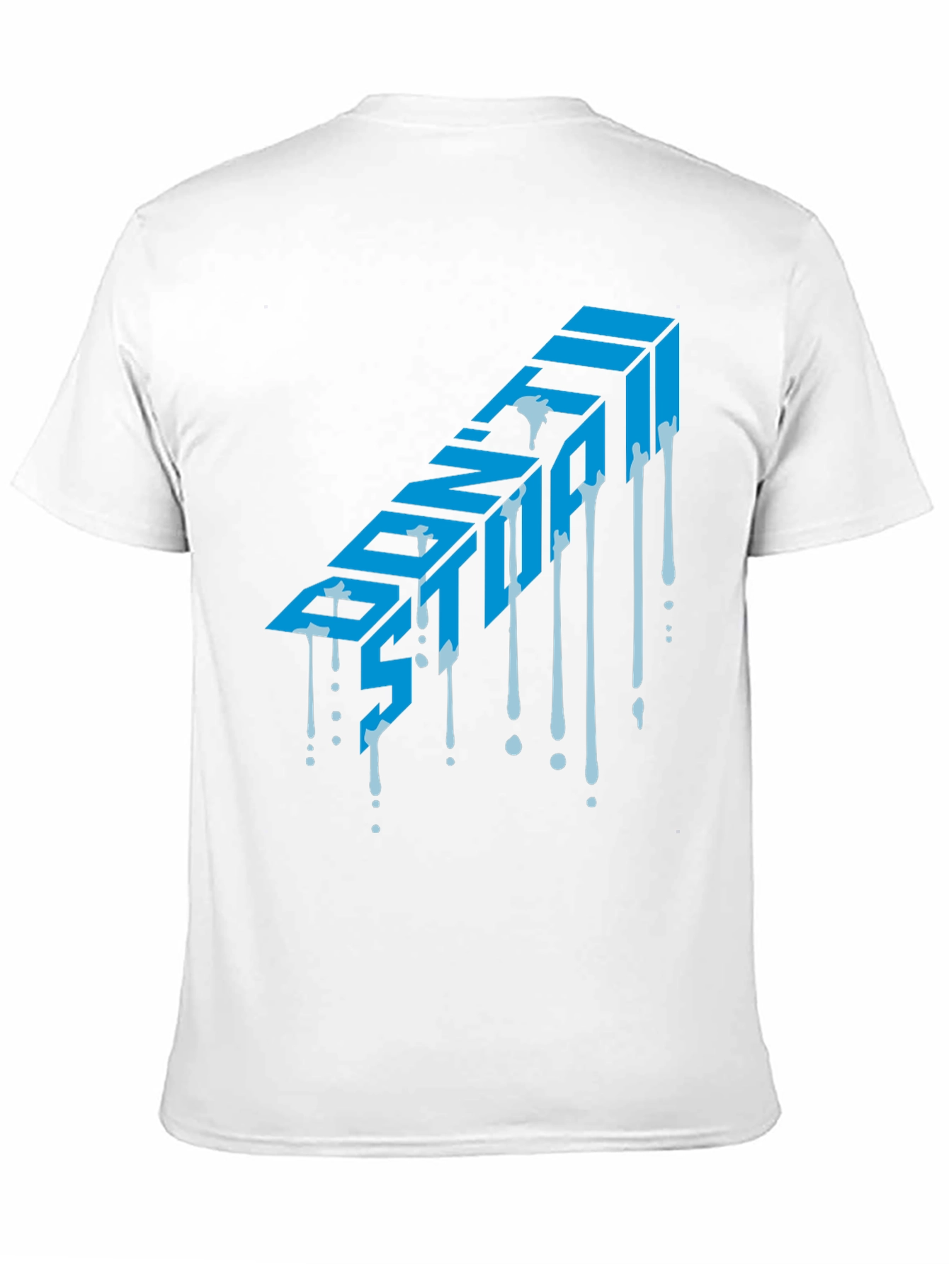 Dont Stop Graphic T-Shirt - Mens Black Tee