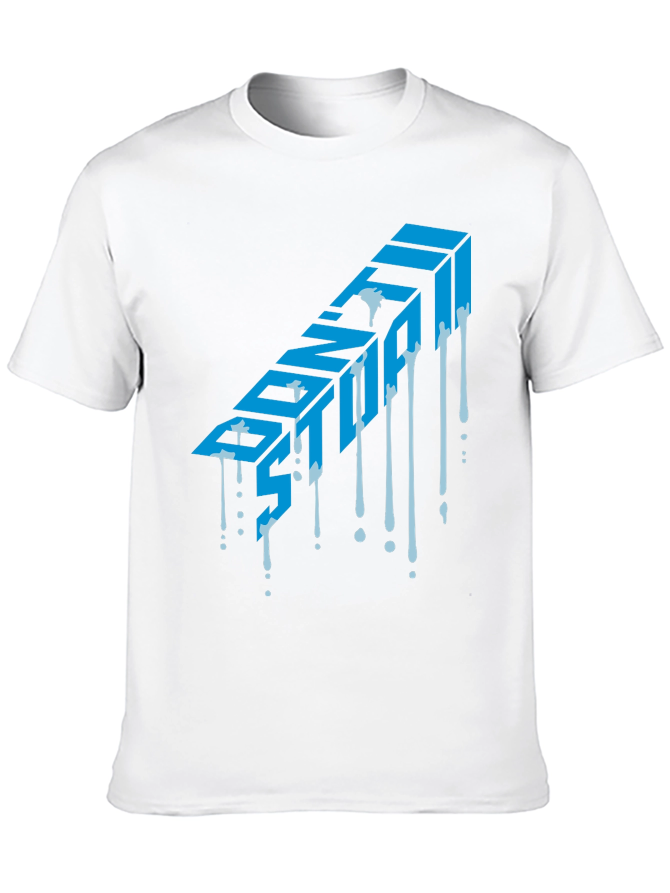 Dont Stop Graphic T-Shirt - Mens Black Tee
