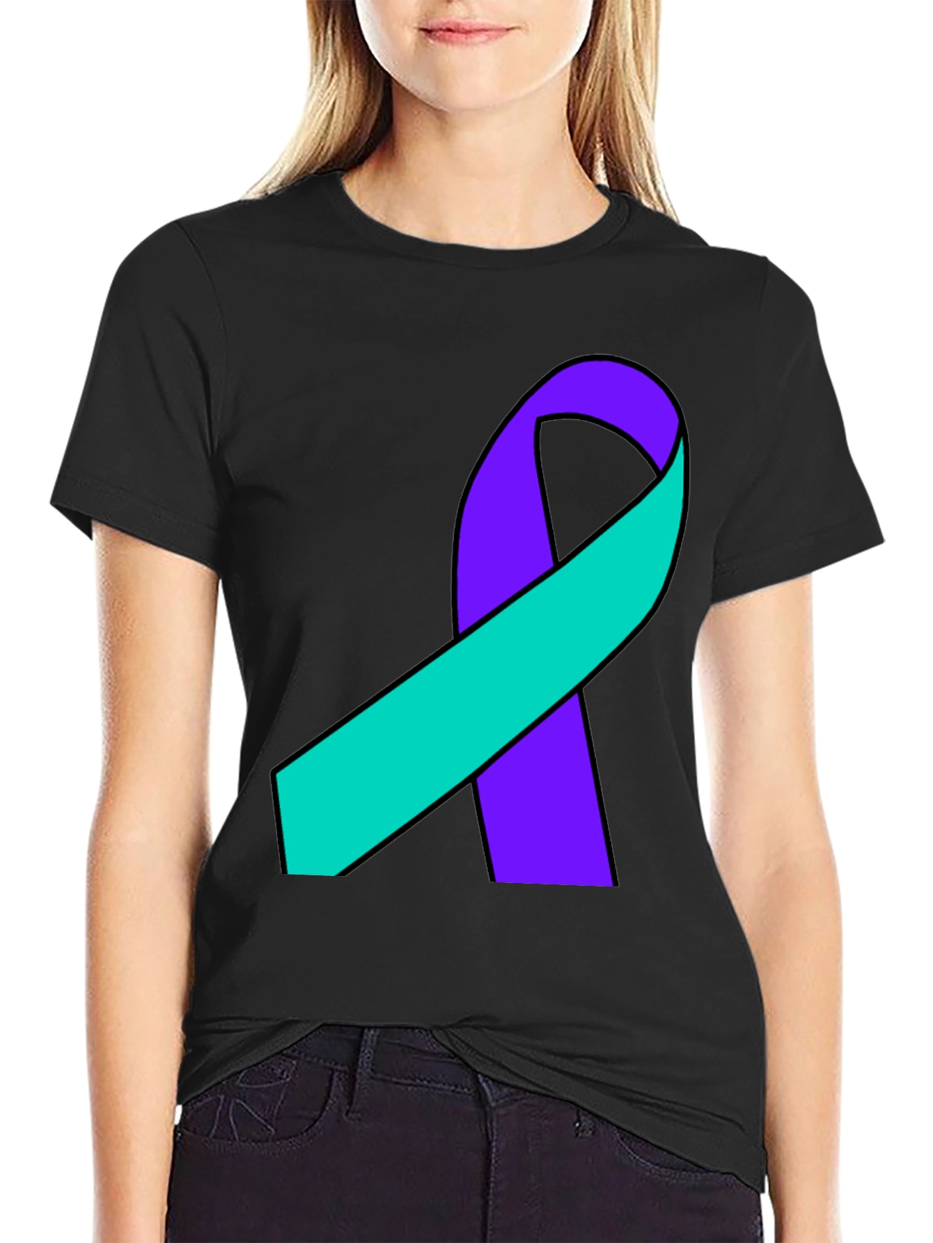 Awareness Ribbon Graphic Tee
