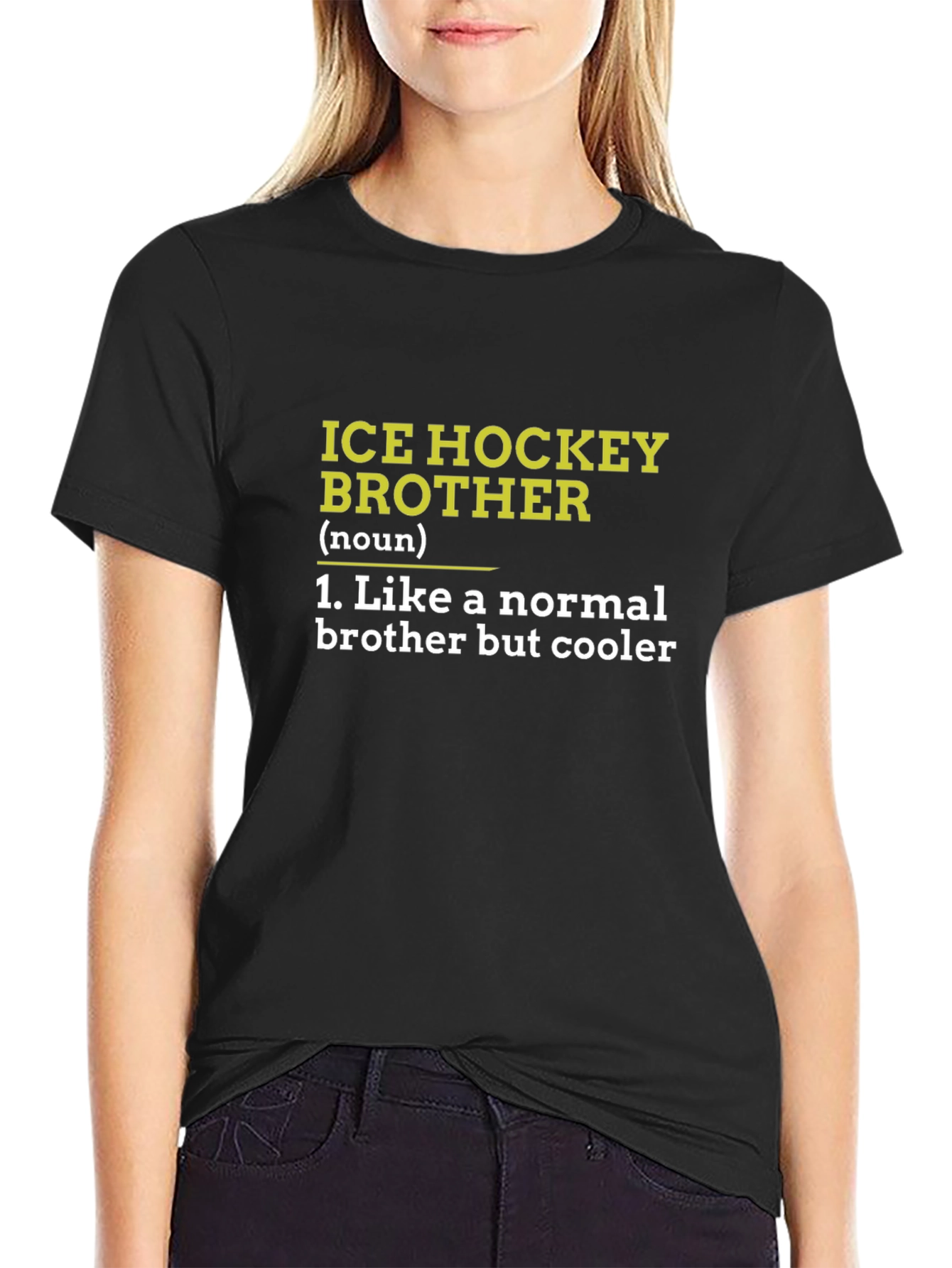 Ice Hockey Brother Definition T-Shirt