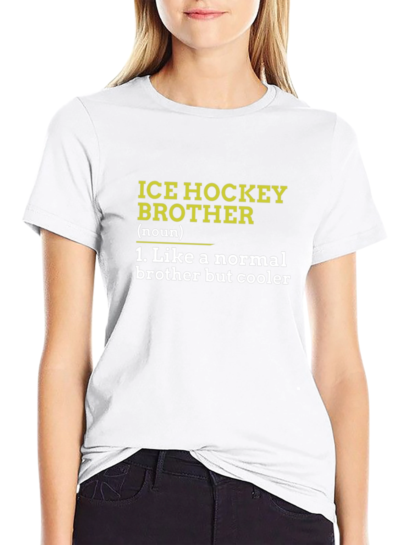 Ice Hockey Brother Definition T-Shirt