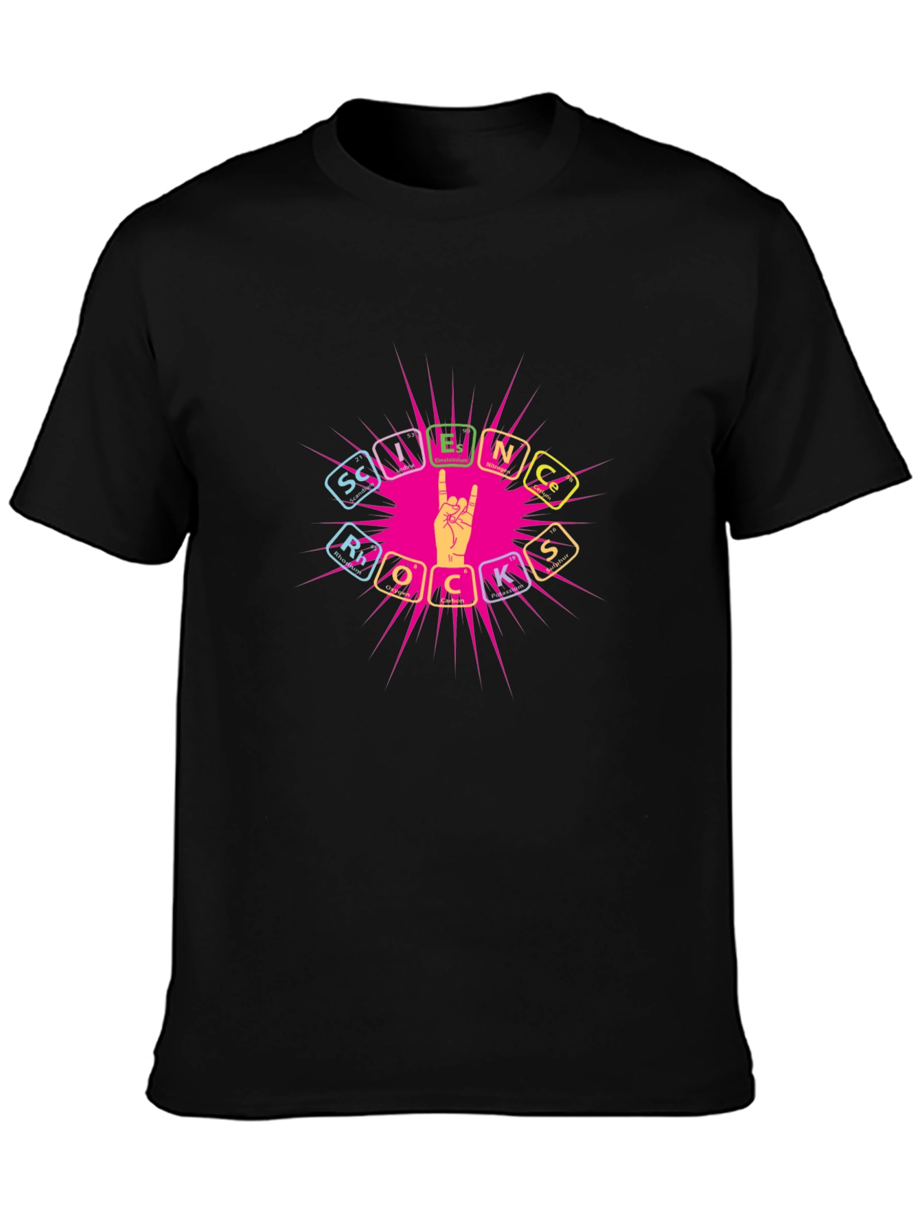 Science Rocks T-Shirt - Unique Graphic Tee