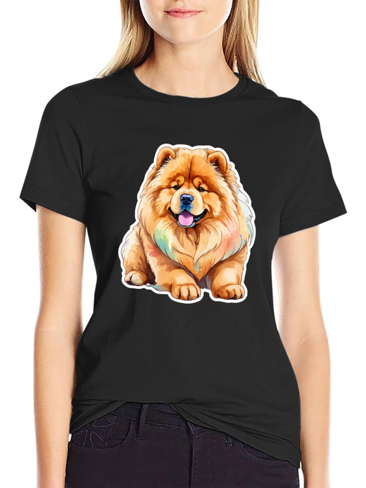 Chow Chow Dog Graphic Tee - Cute Pet Lovers Shirt
