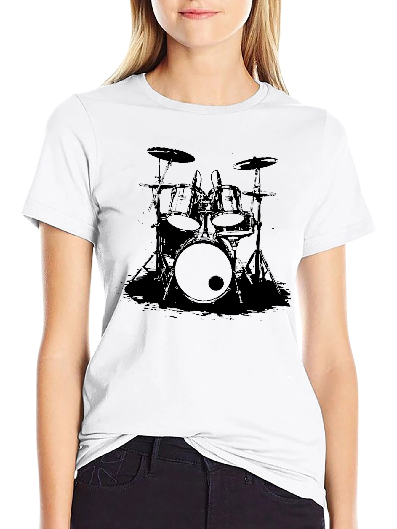 Drum Kit Graphic T-Shirt