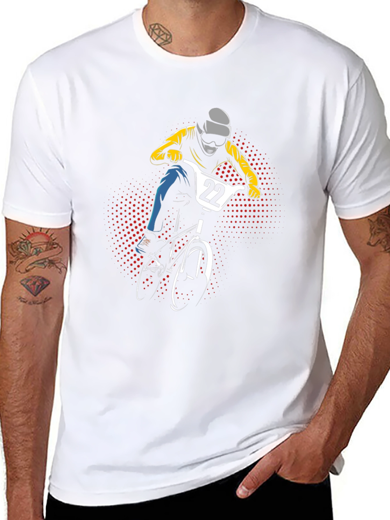 BMX Rider Graphic T-Shirt
