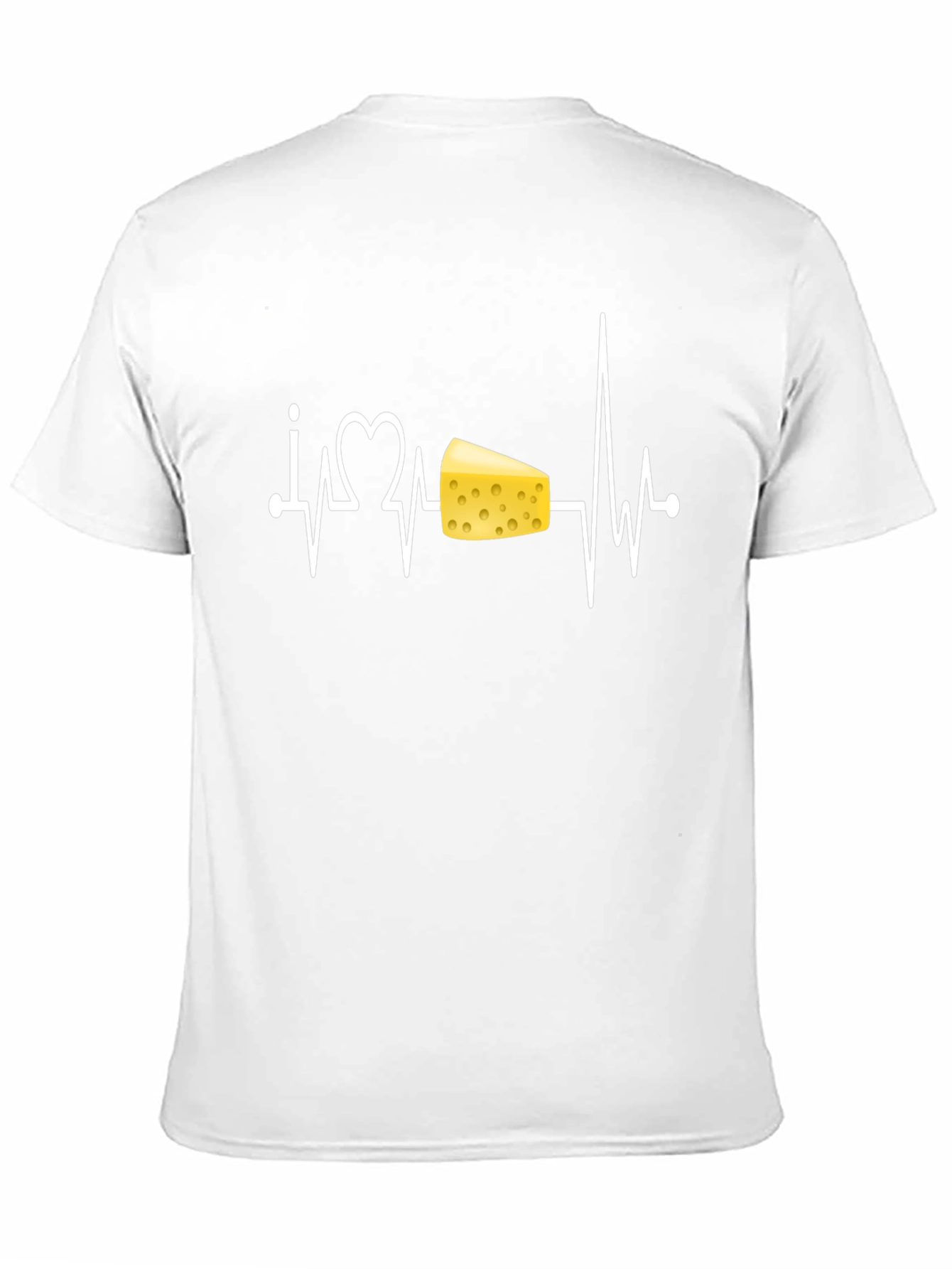 I Heart Cheese T-Shirt - Black