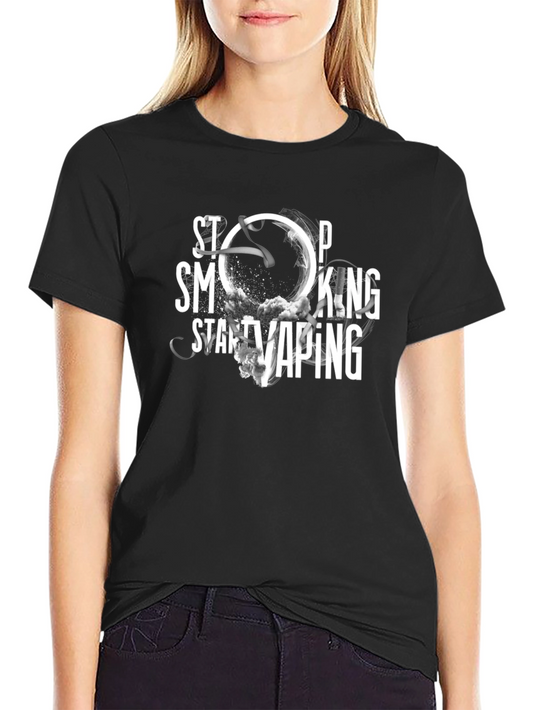 Stop Smoking Start Vaping T-Shirt