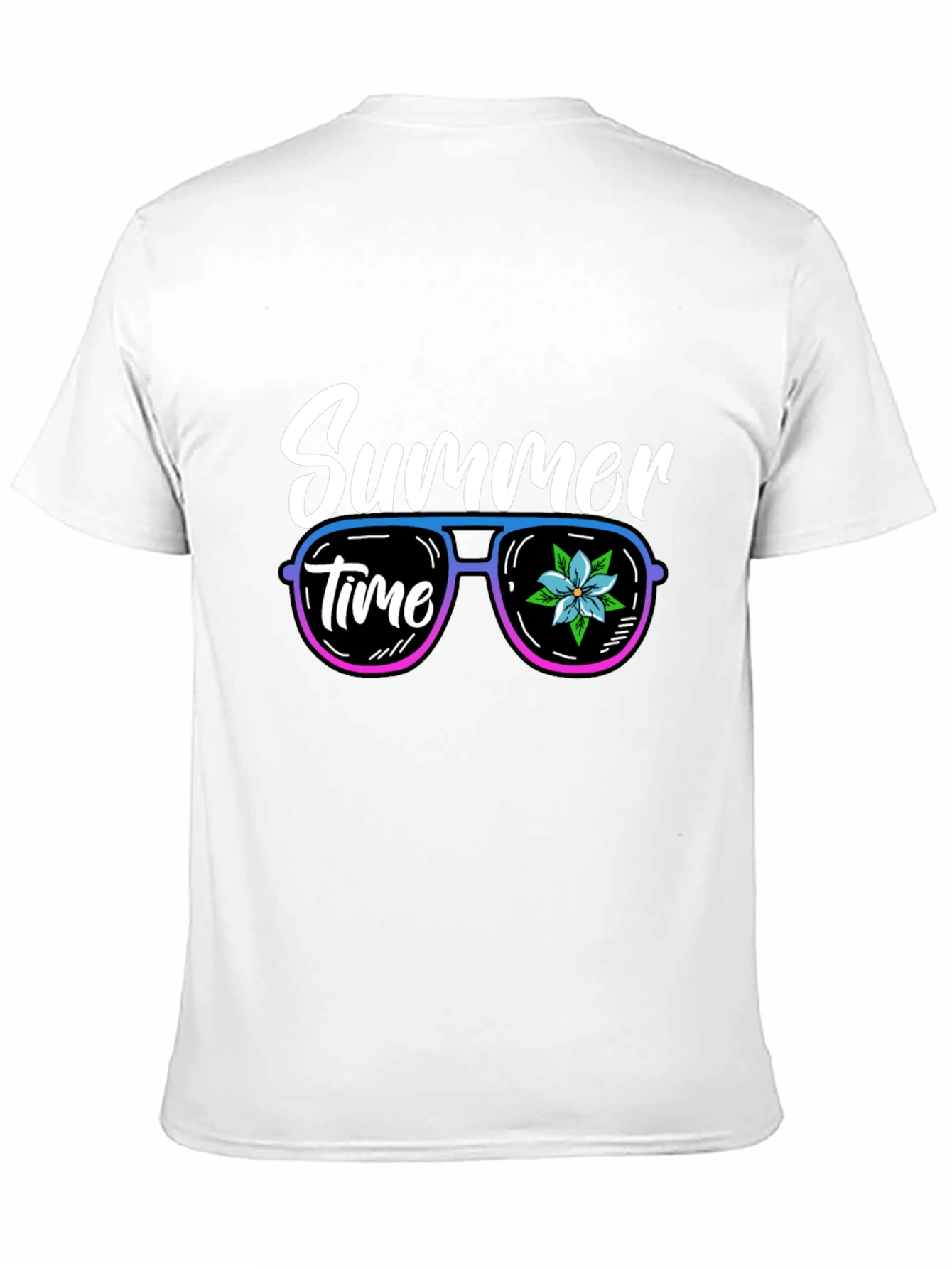 Summer Time T-Shirt - Sunglasses Graphic Tee