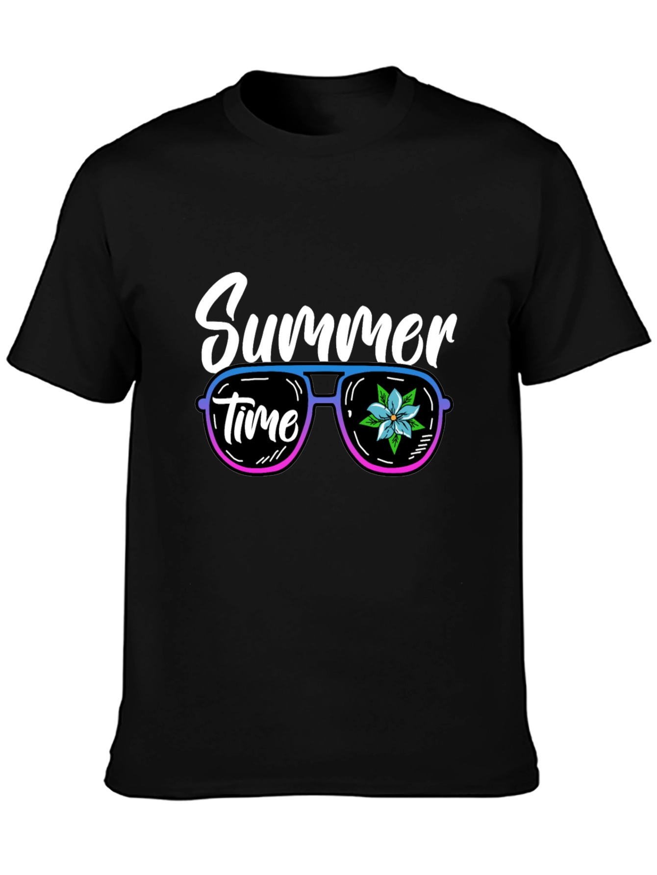 Summer Time T-Shirt - Sunglasses Graphic Tee