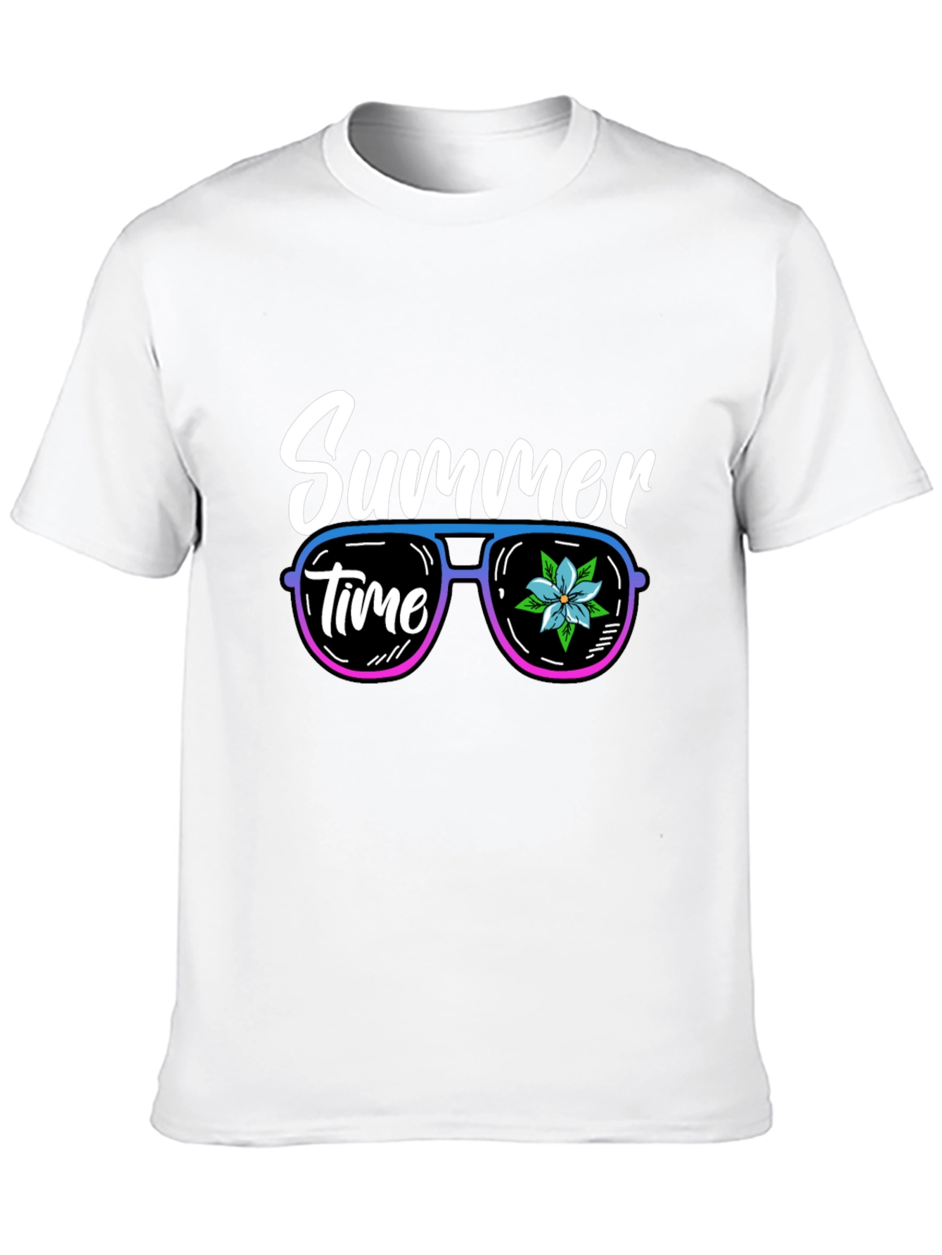 Summer Time T-Shirt - Sunglasses Graphic Tee