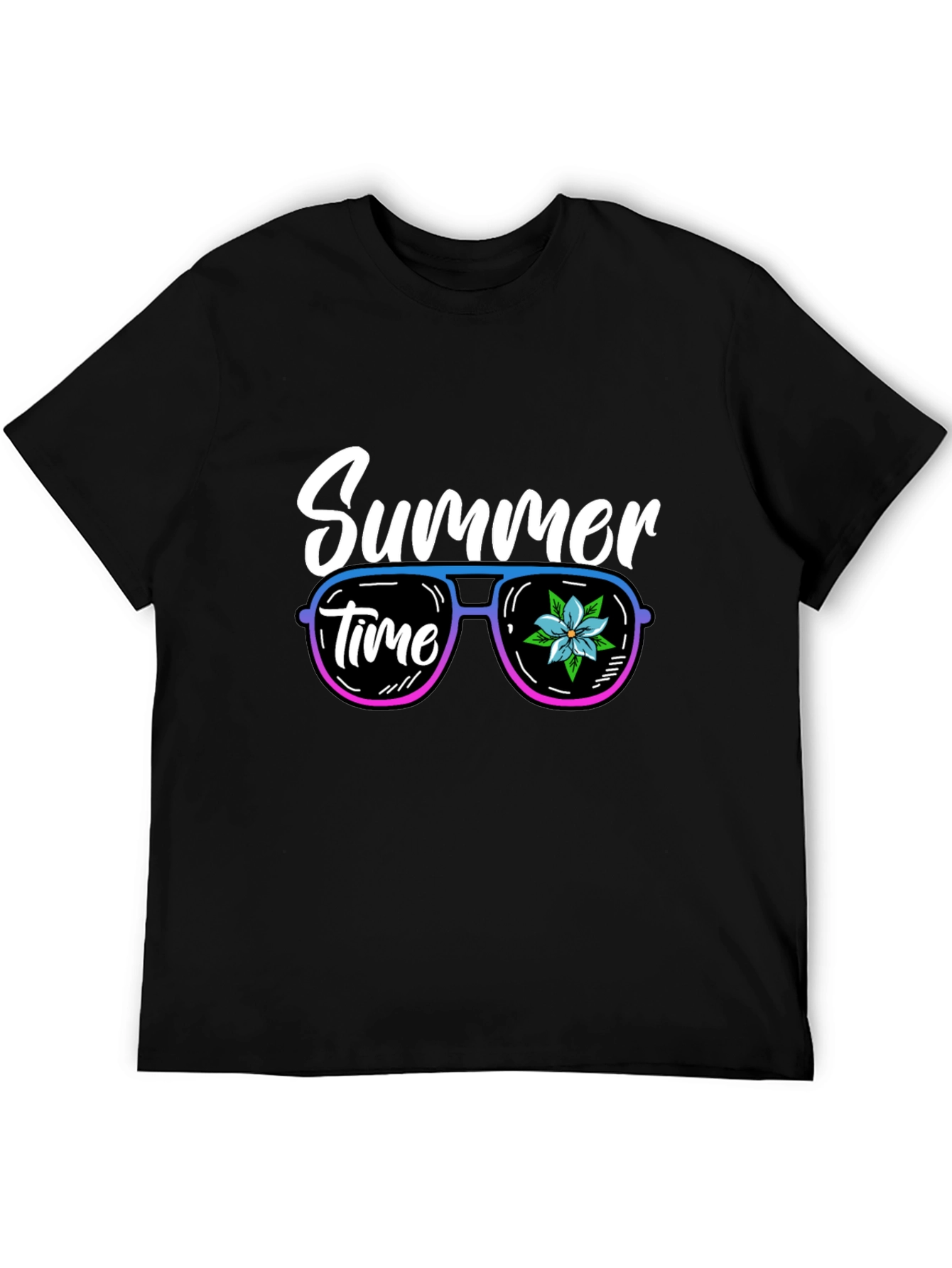 Summer Time T-Shirt - Sunglasses Graphic Tee