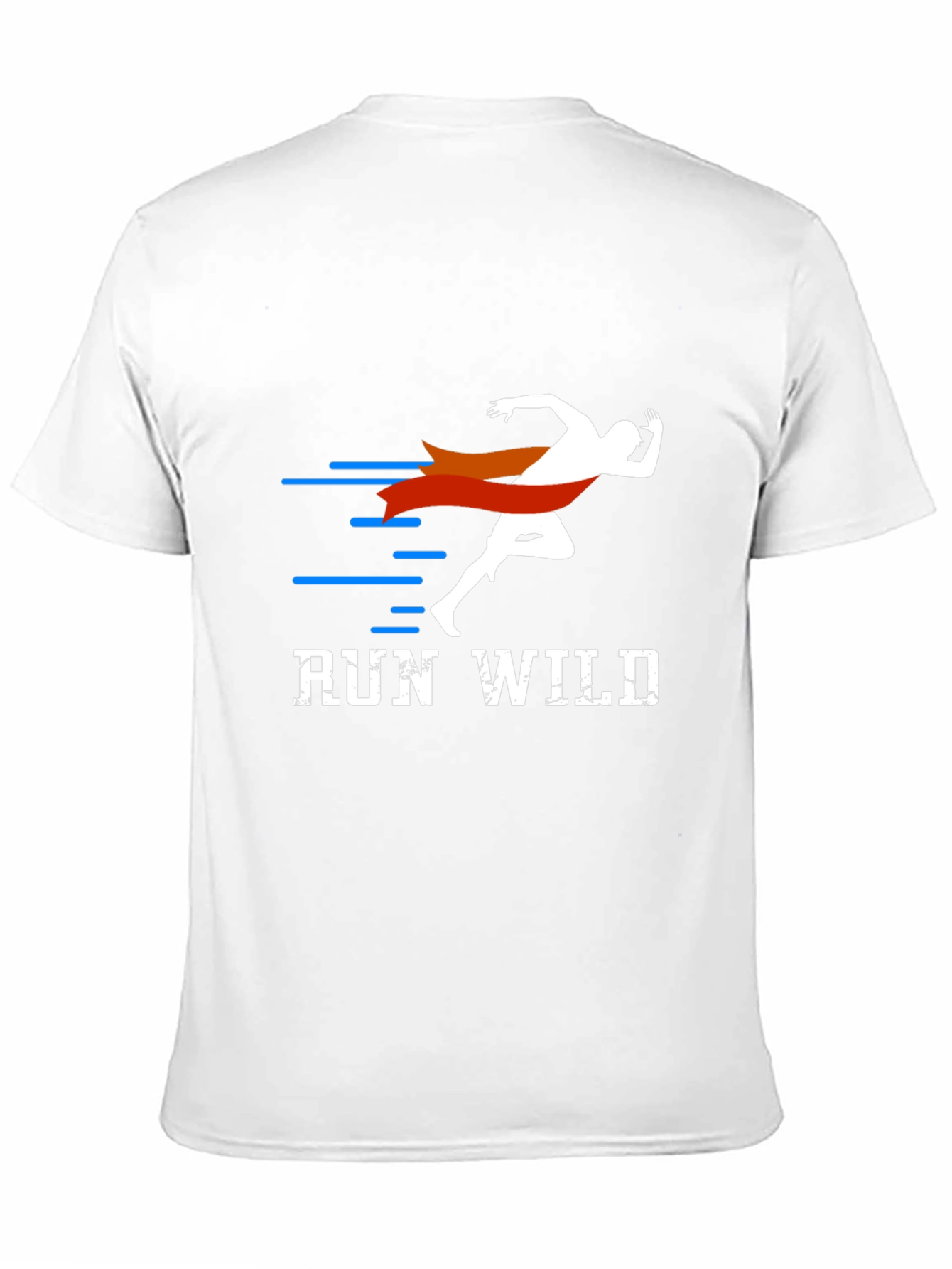 Run Wild Graphic Tee - Motivational Activewear Shirt