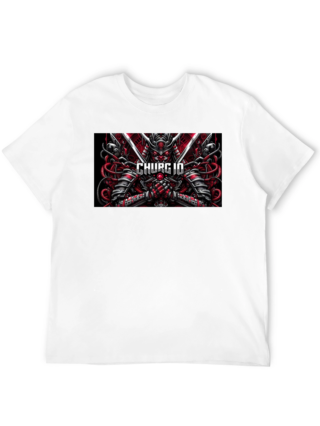 Cyberpunk Samurai T-Shirt - CHURG ID Design