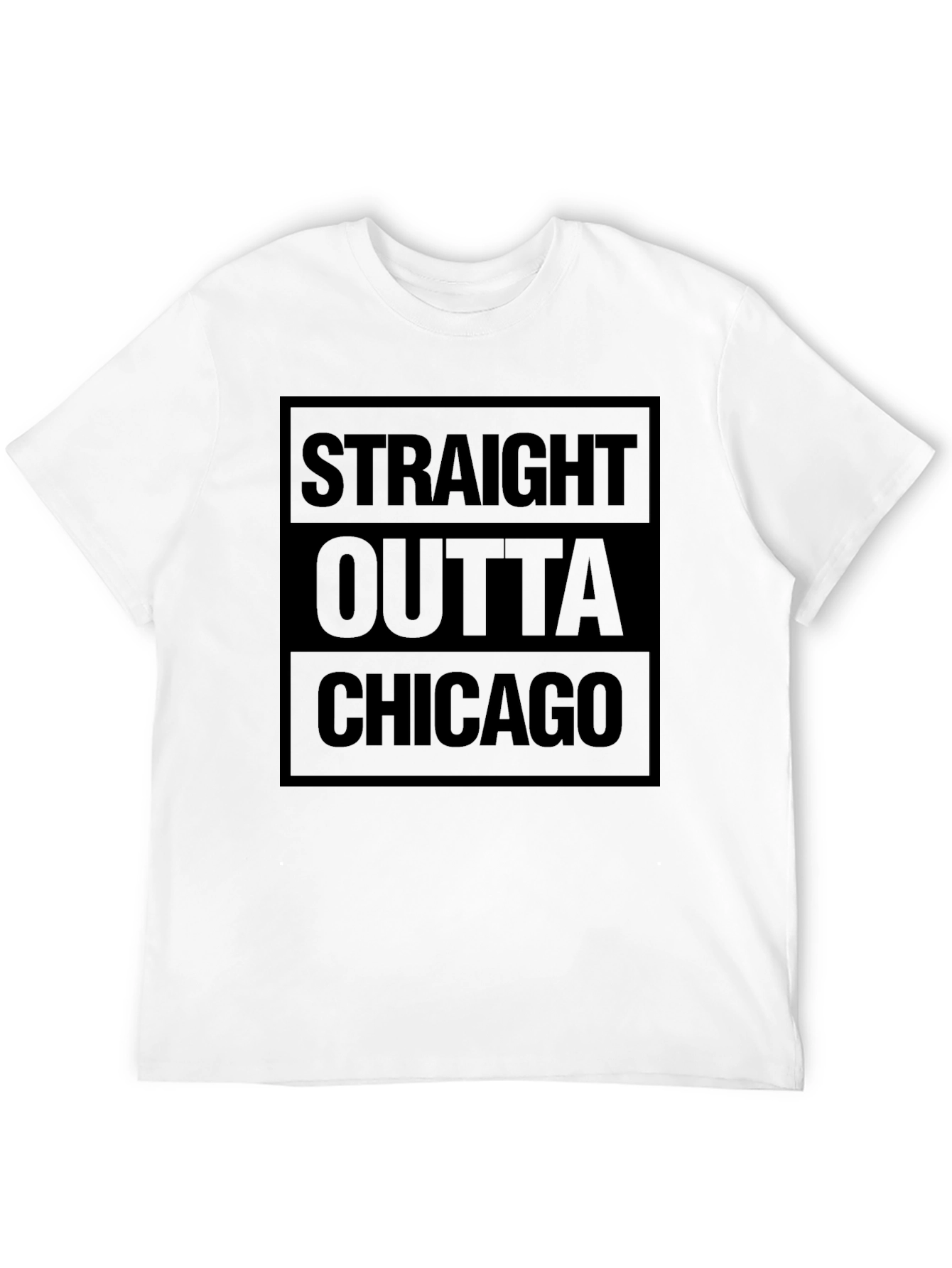 Straight Outta Chicago Graphic T-Shirt