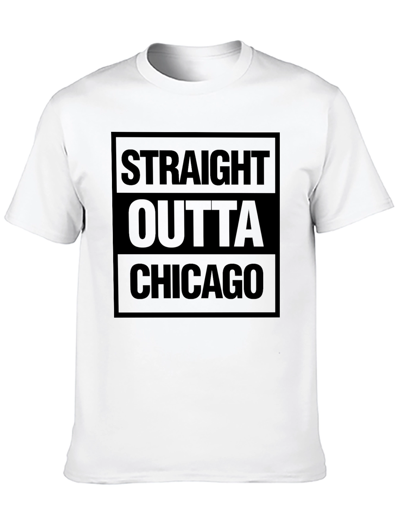 Straight Outta Chicago Graphic T-Shirt