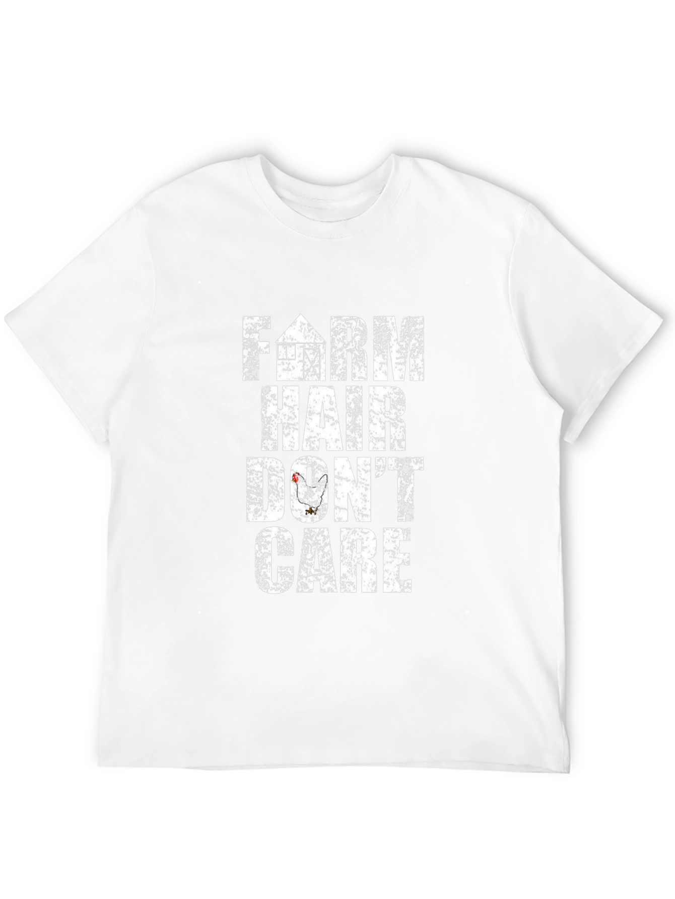 Farm Hair Dont Care Black T-Shirt