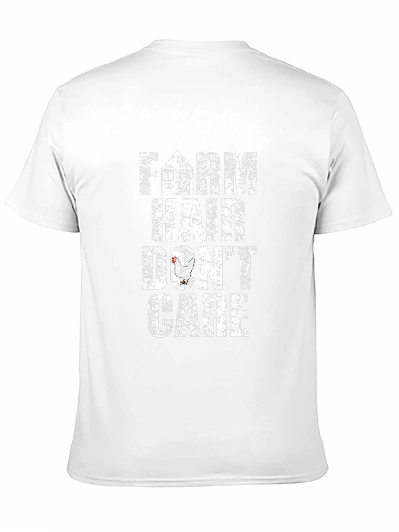 Farm Hair Dont Care Black T-Shirt