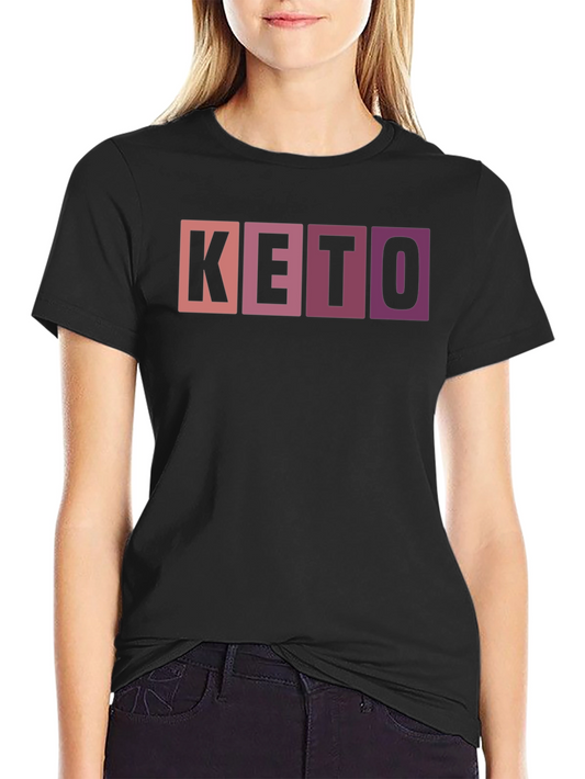 KETO Graphic Tee - Stylish and Comfortable Fitness Apparel