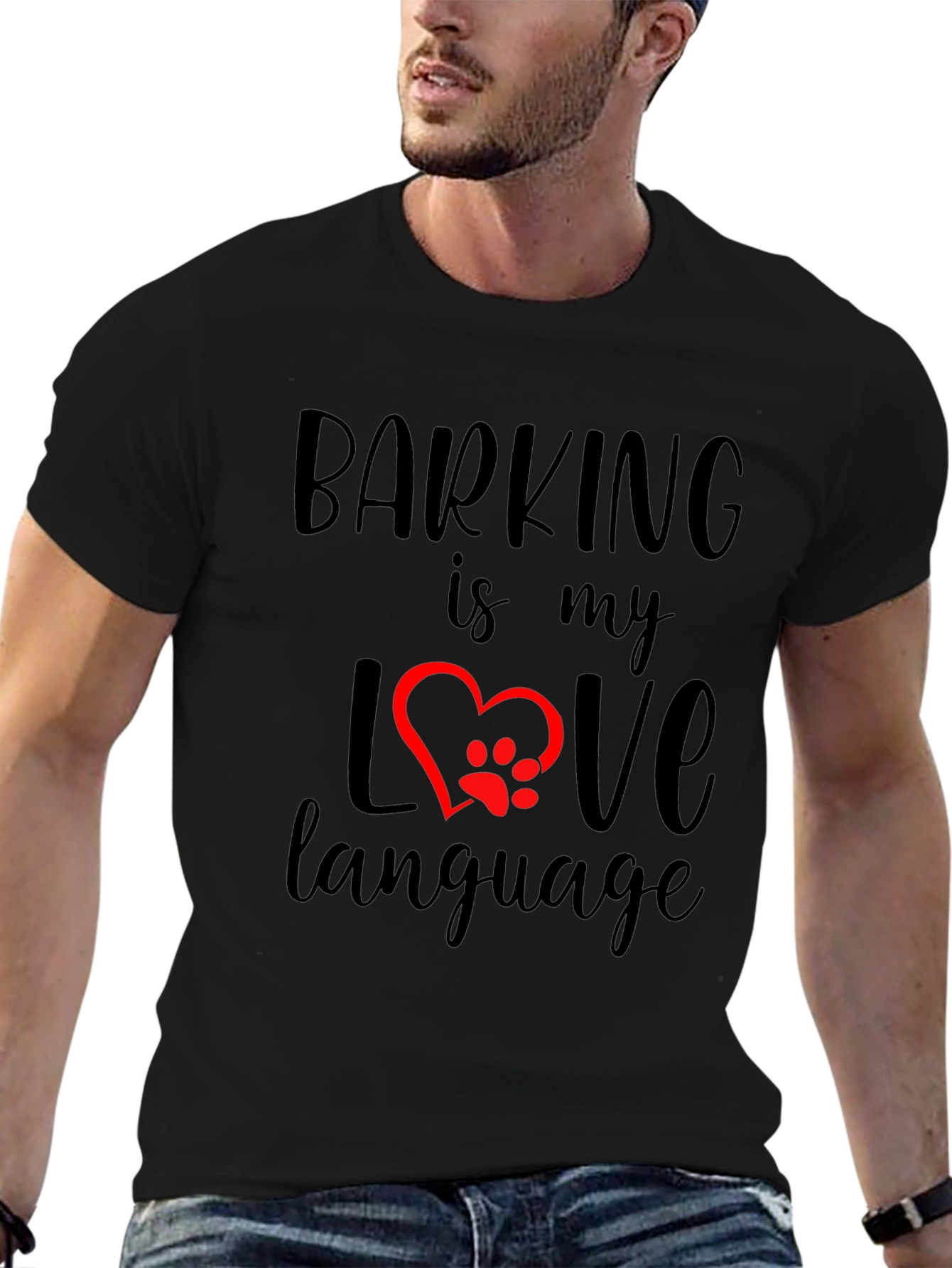 Barking is My Love Language T-Shirt