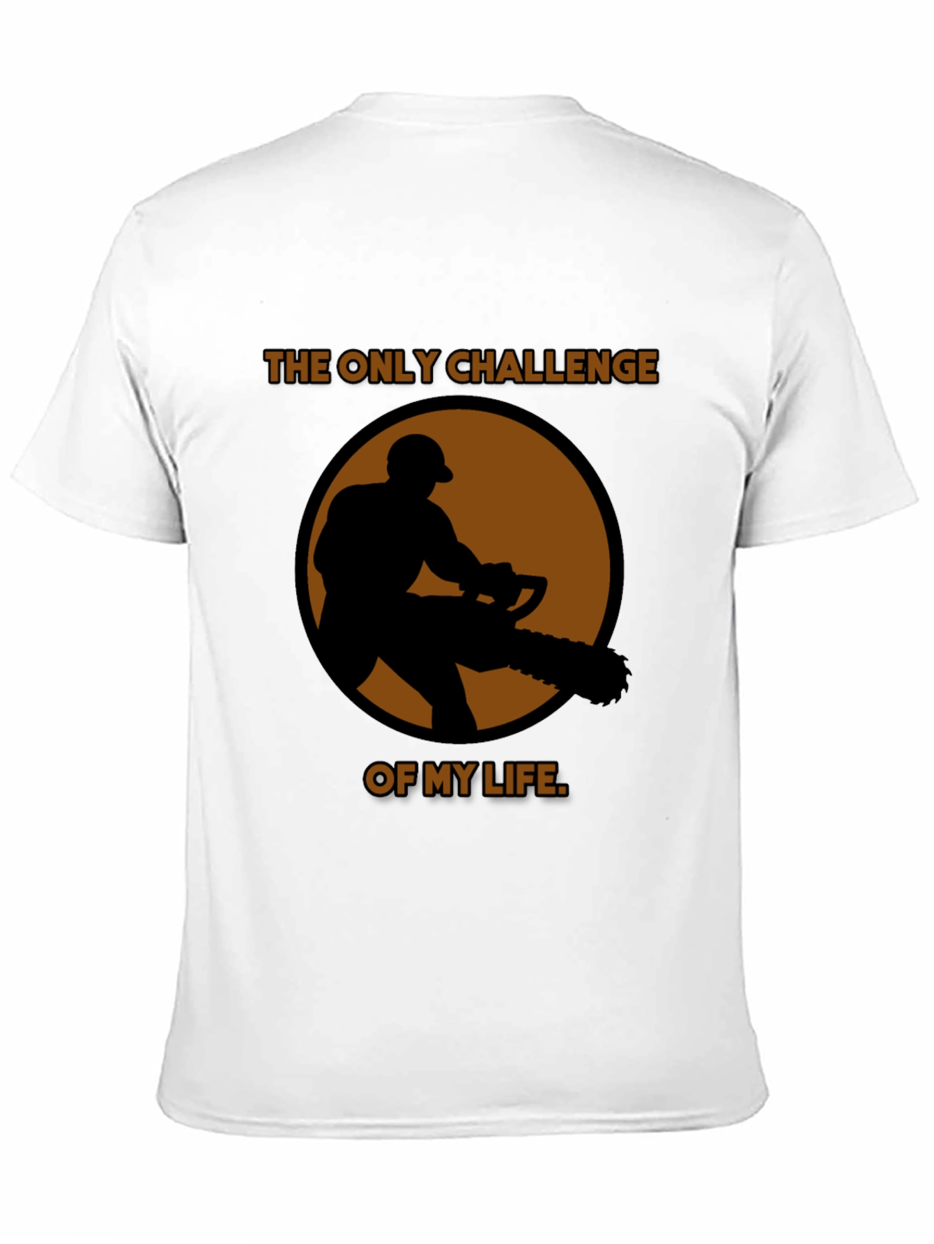 Challenge of My Life Black Graphic T-Shirt