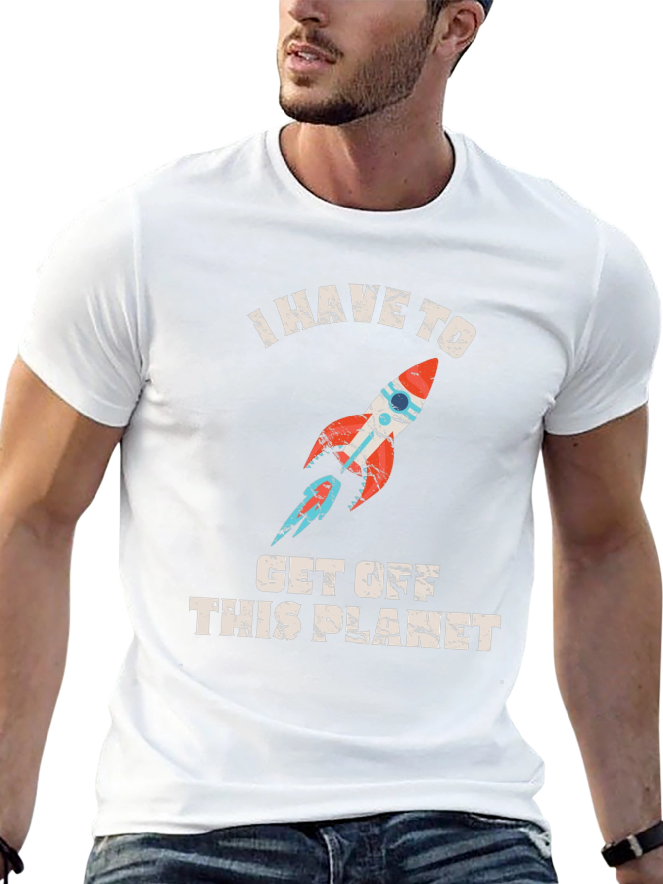 I Have To Get Off This Planet Graphic Tee