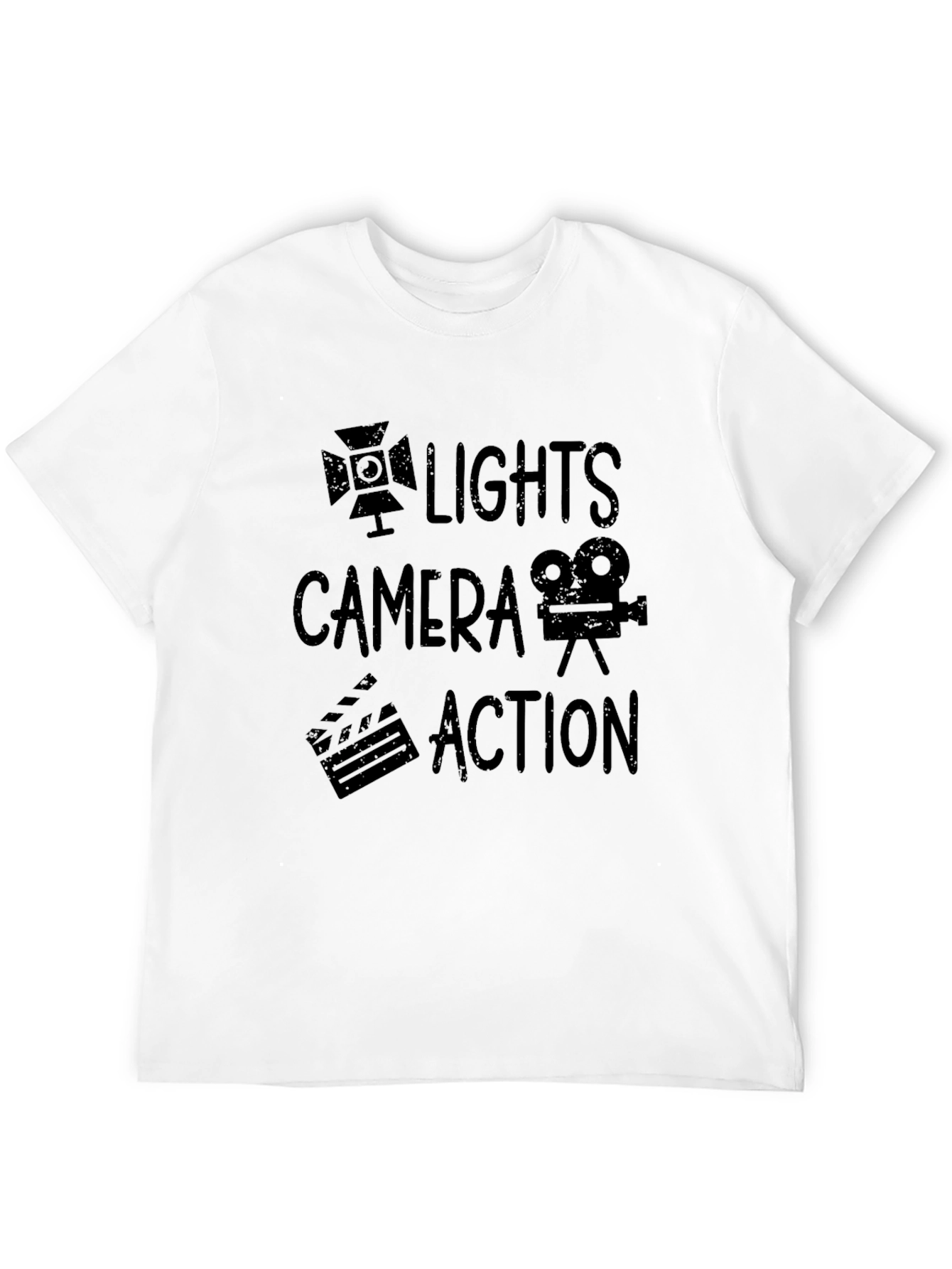 Lights Camera Action Graphic Tee