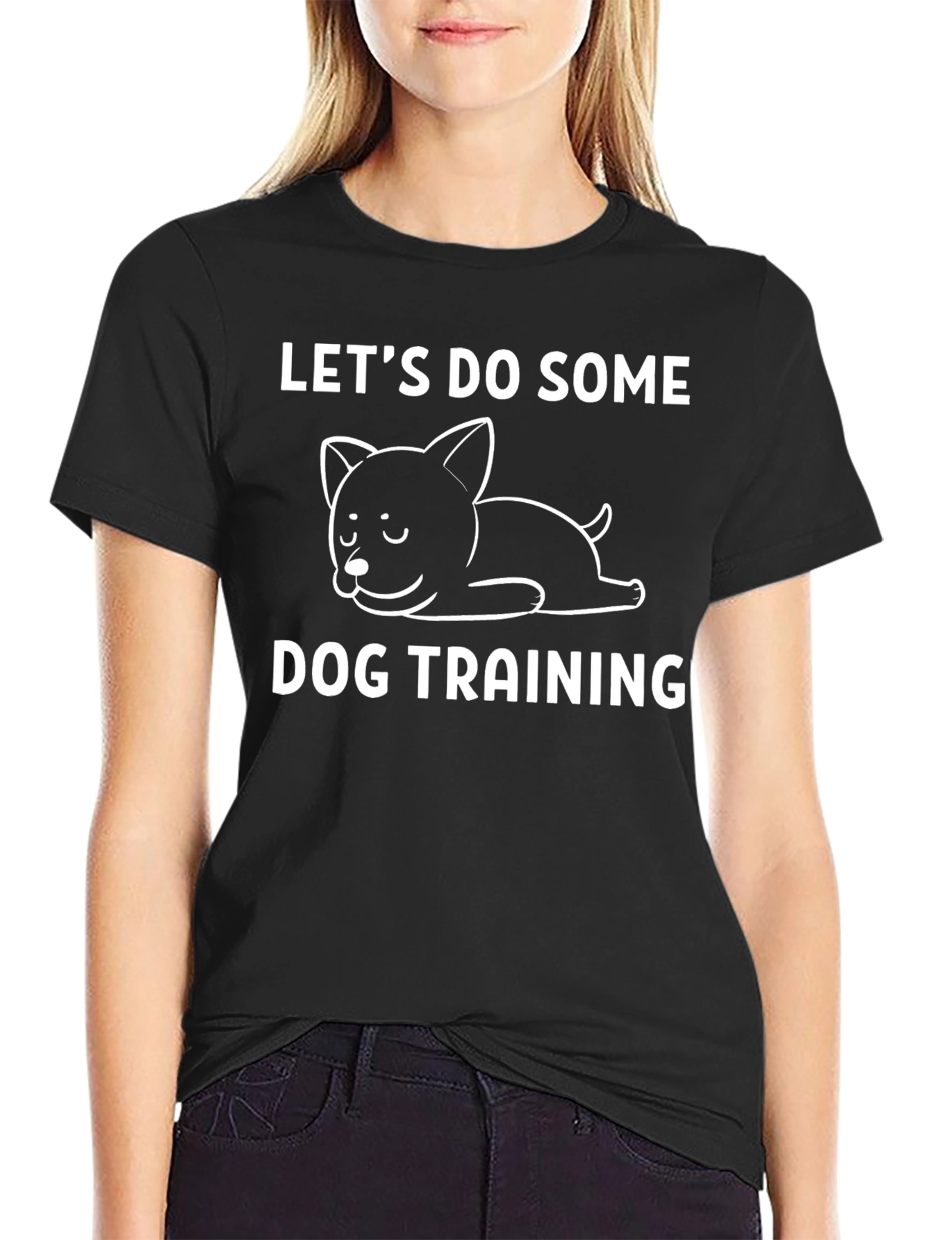 Dog Training T-Shirt: Cute Pup Design