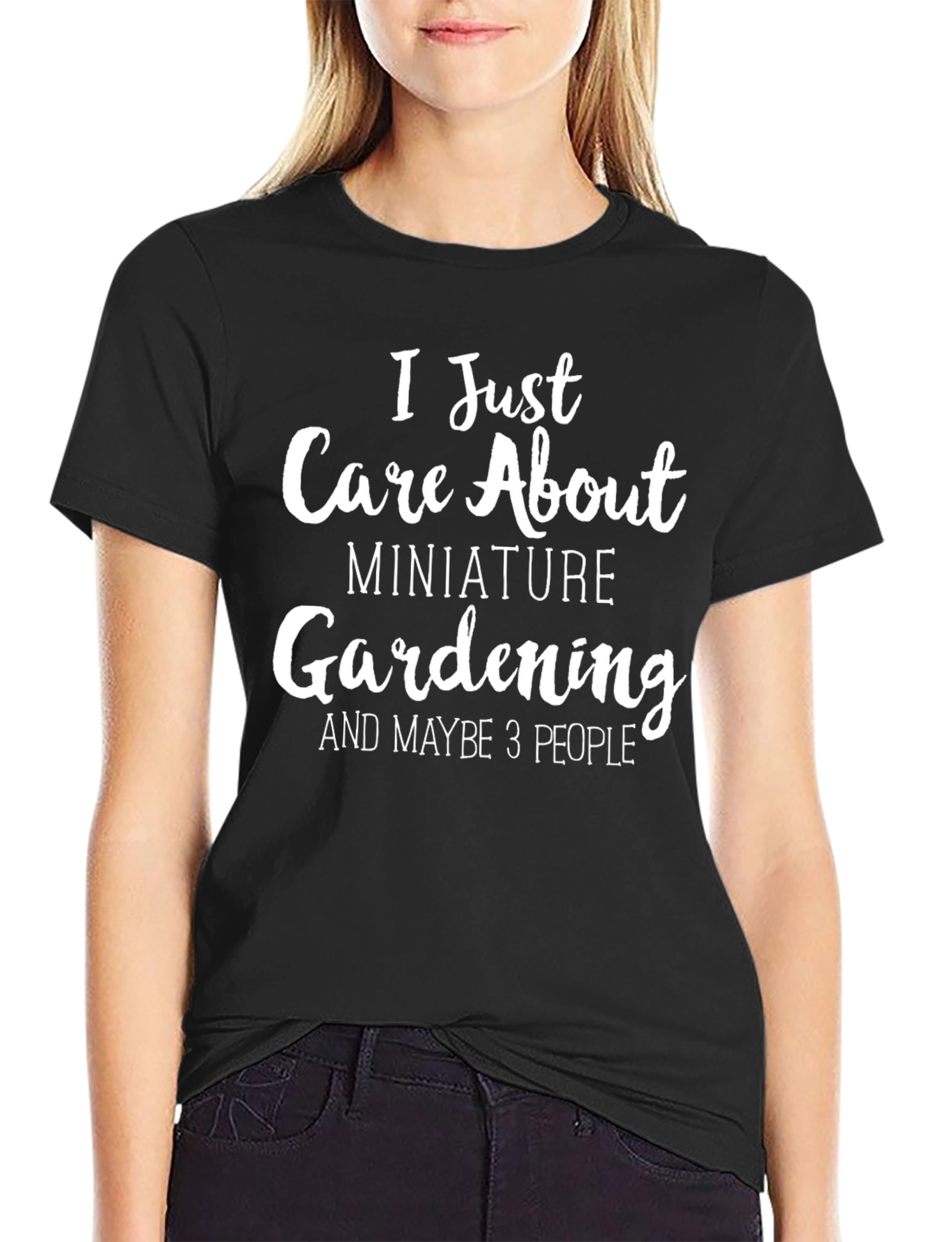 Miniature Gardening T-Shirt - Care About Funny Tee