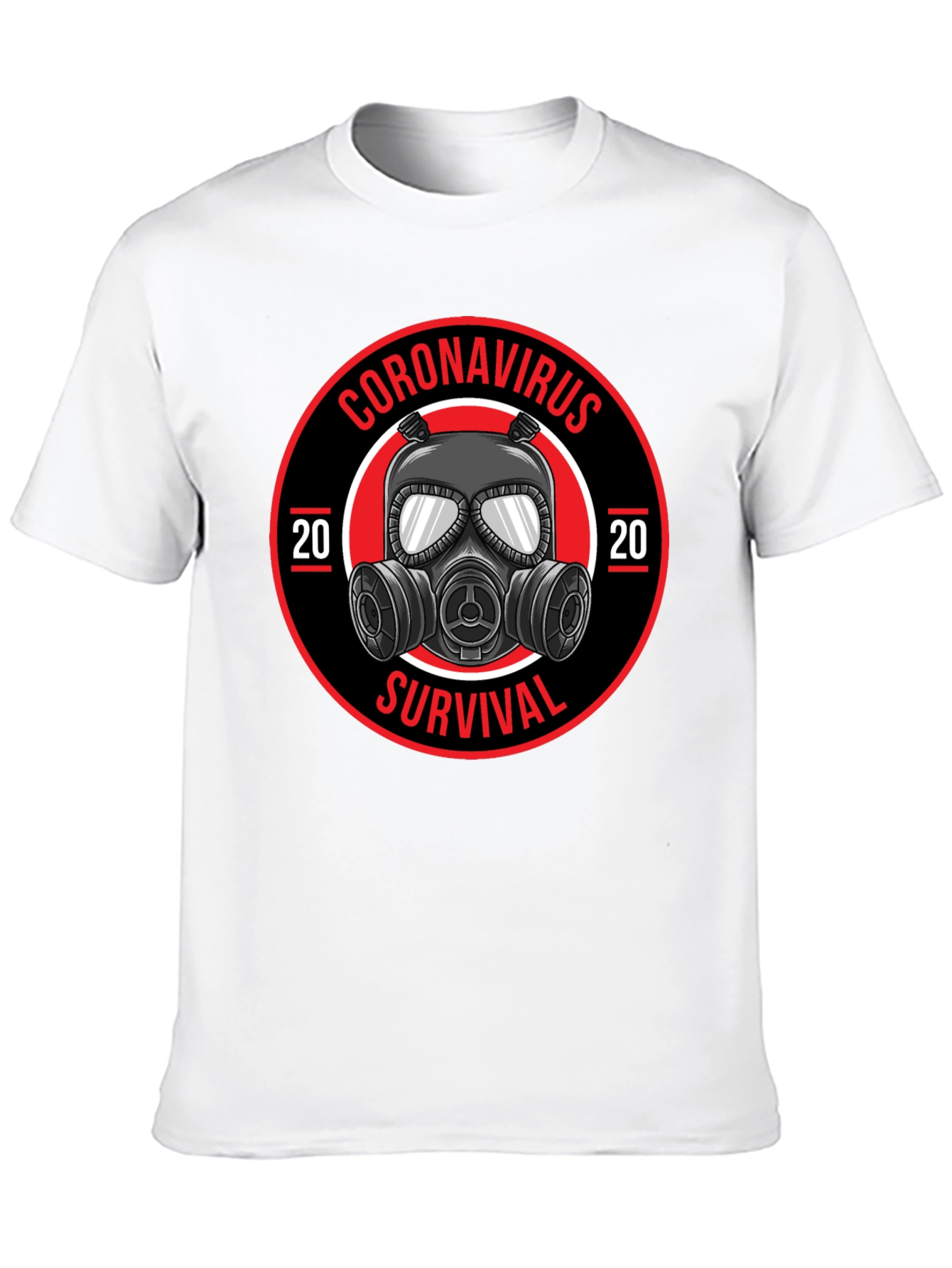 Coronavirus Survival 2020 Black T-Shirt