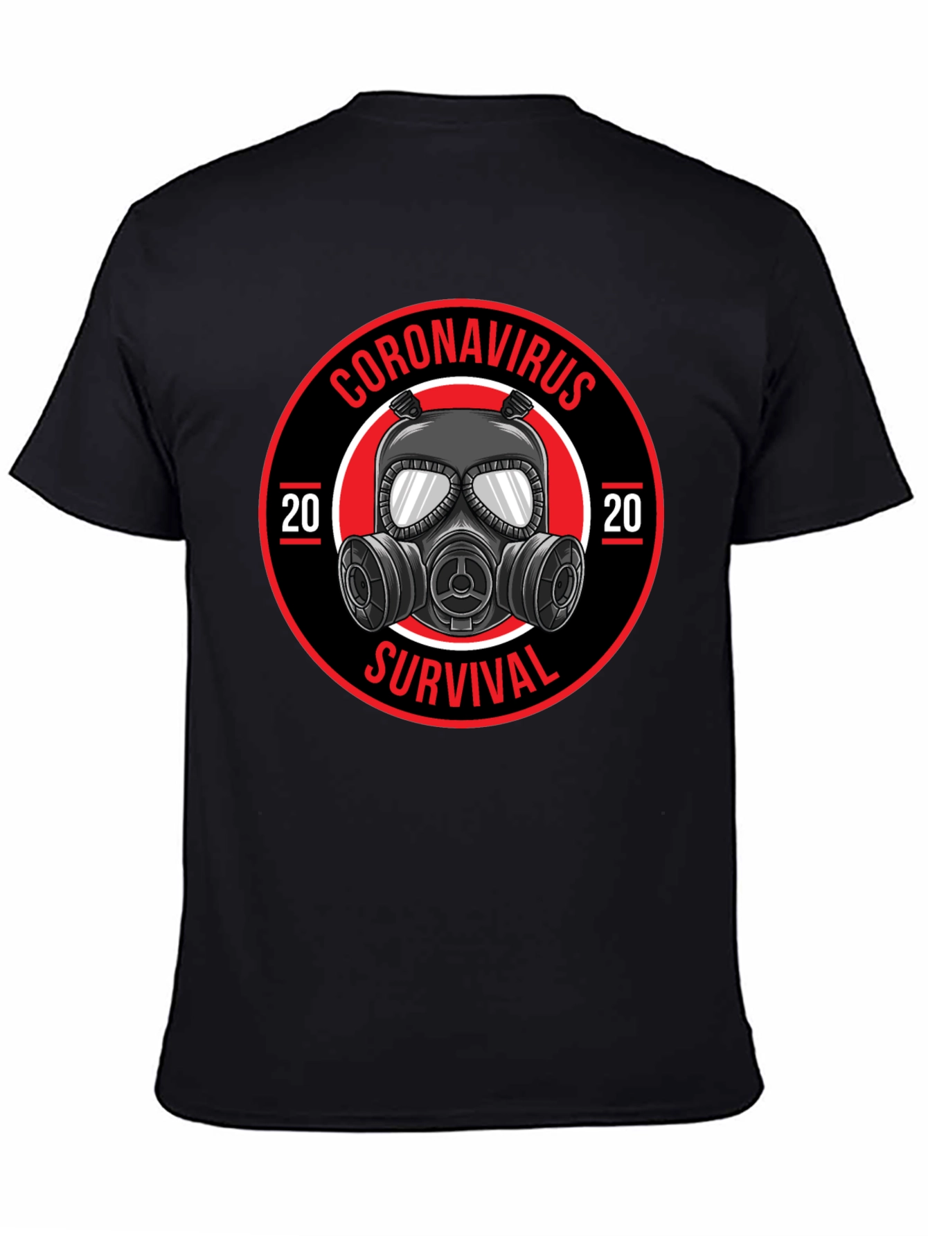 Coronavirus Survival 2020 Black T-Shirt