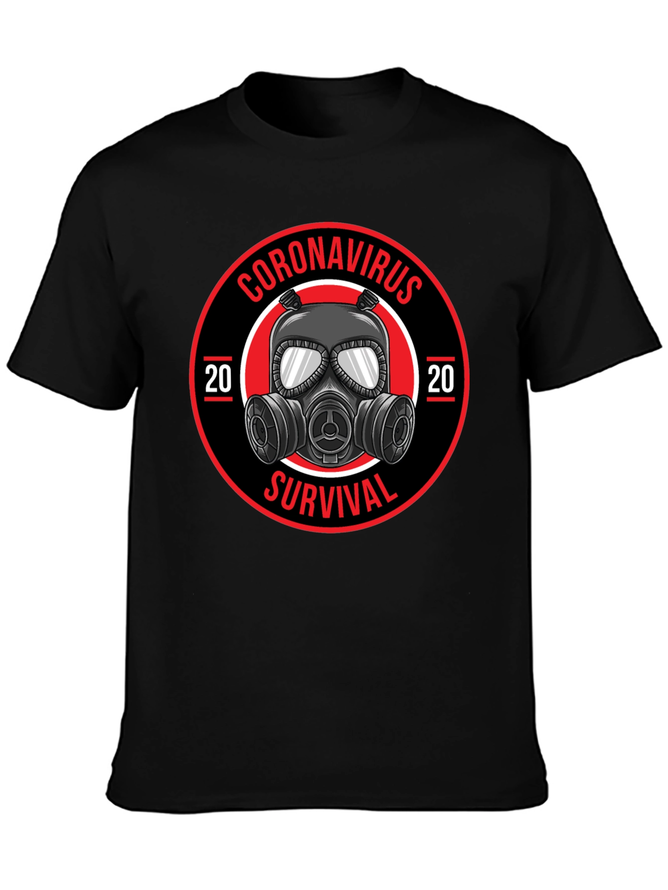 Coronavirus Survival 2020 Black T-Shirt