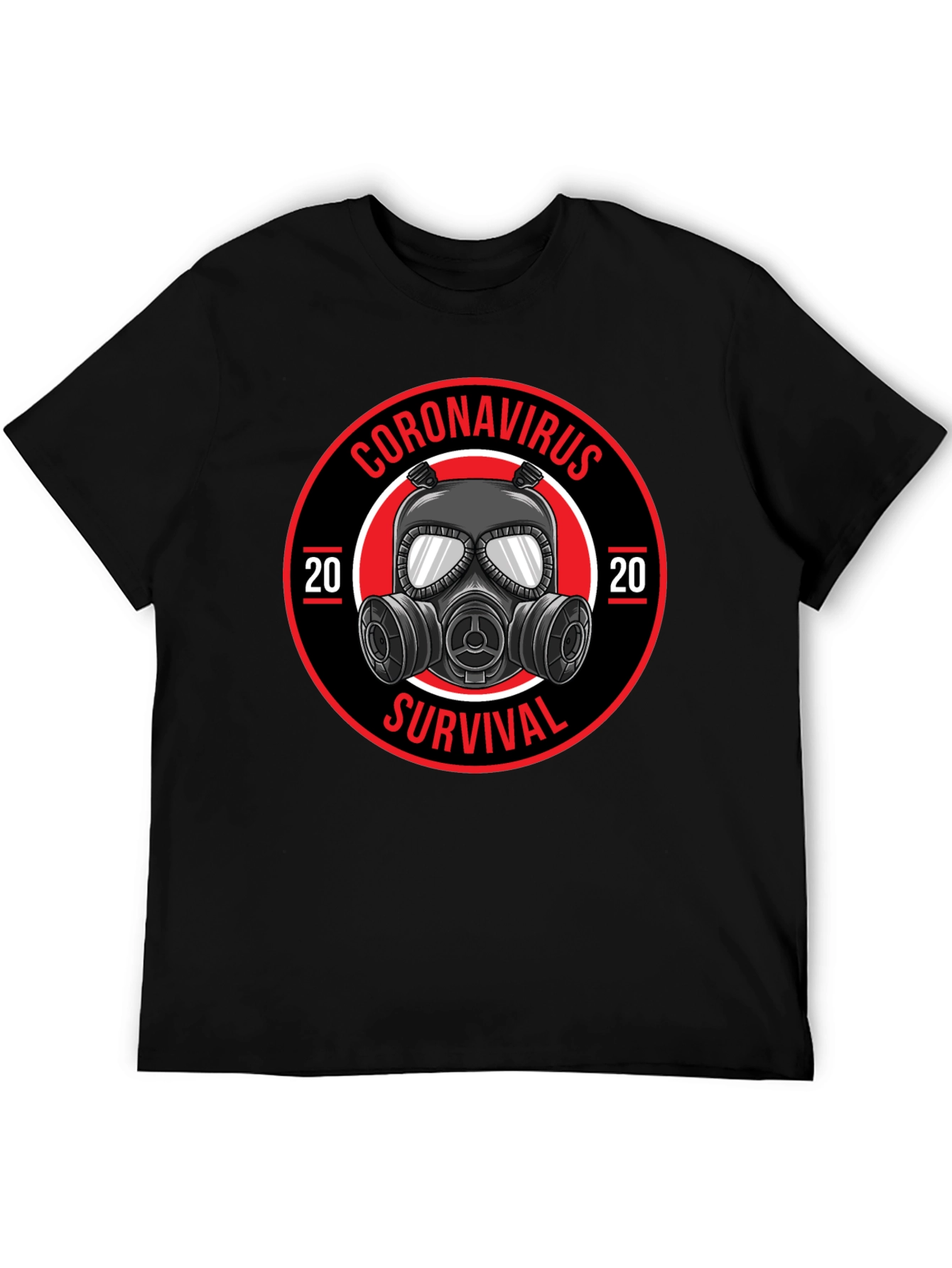 Coronavirus Survival 2020 Black T-Shirt