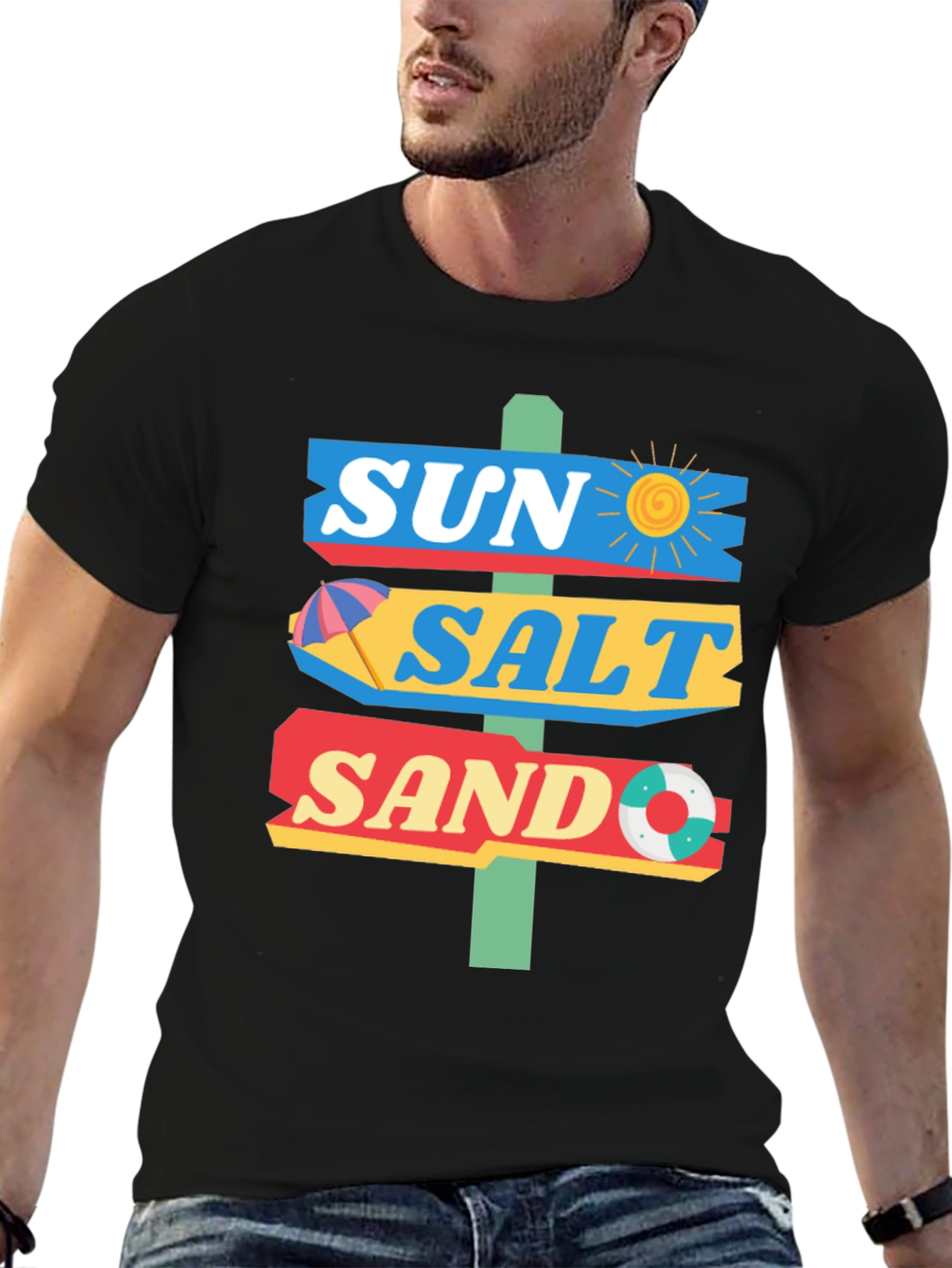 Sun Salt Sand T-Shirt - Beach Ready!