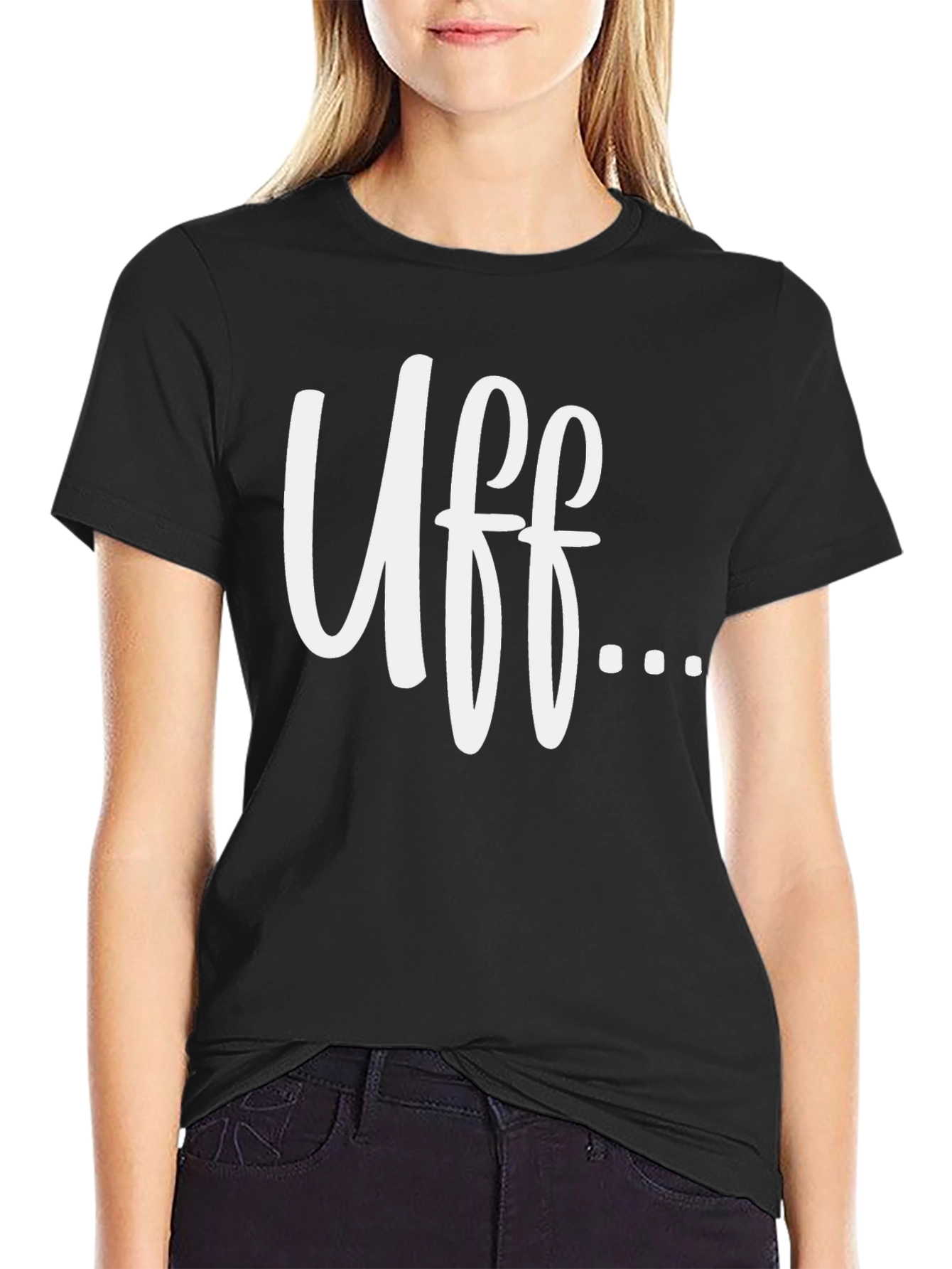 Uff... Graphic T-Shirt - Soft Cotton Blend