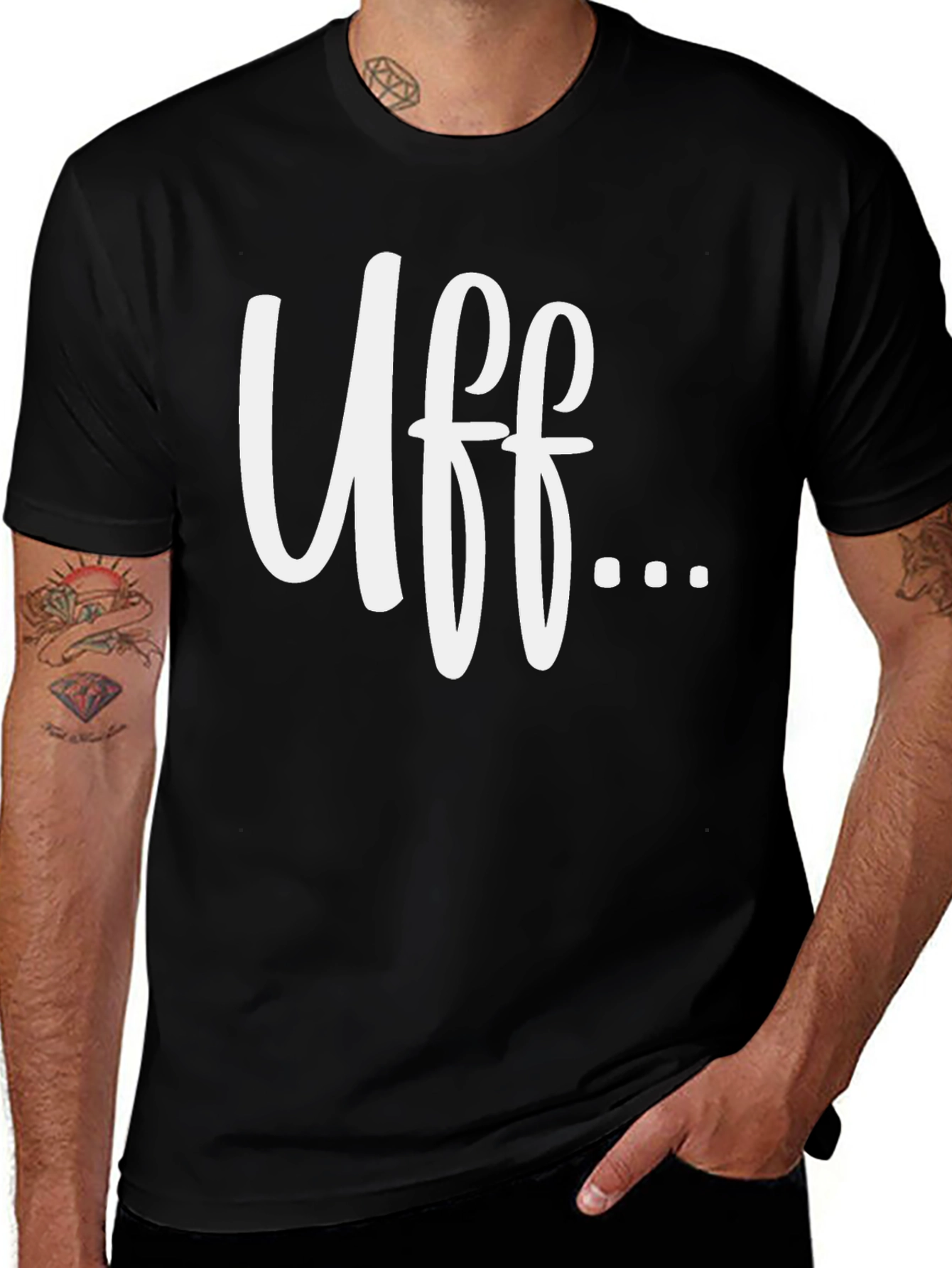 Uff... Graphic T-Shirt - Soft Cotton Blend