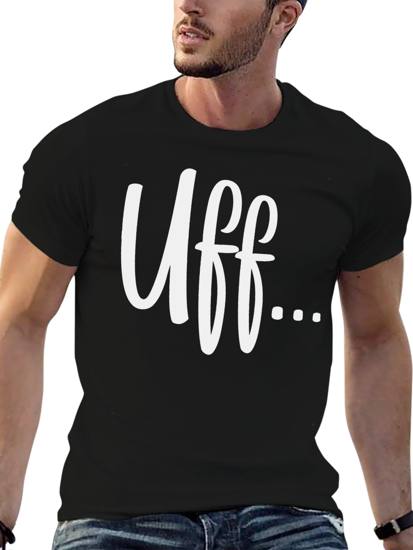 Uff... Graphic T-Shirt - Soft Cotton Blend