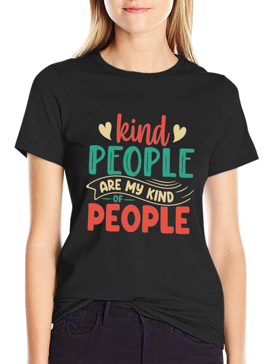 Kind People Graphic Tee - Black Unisex T-Shirt