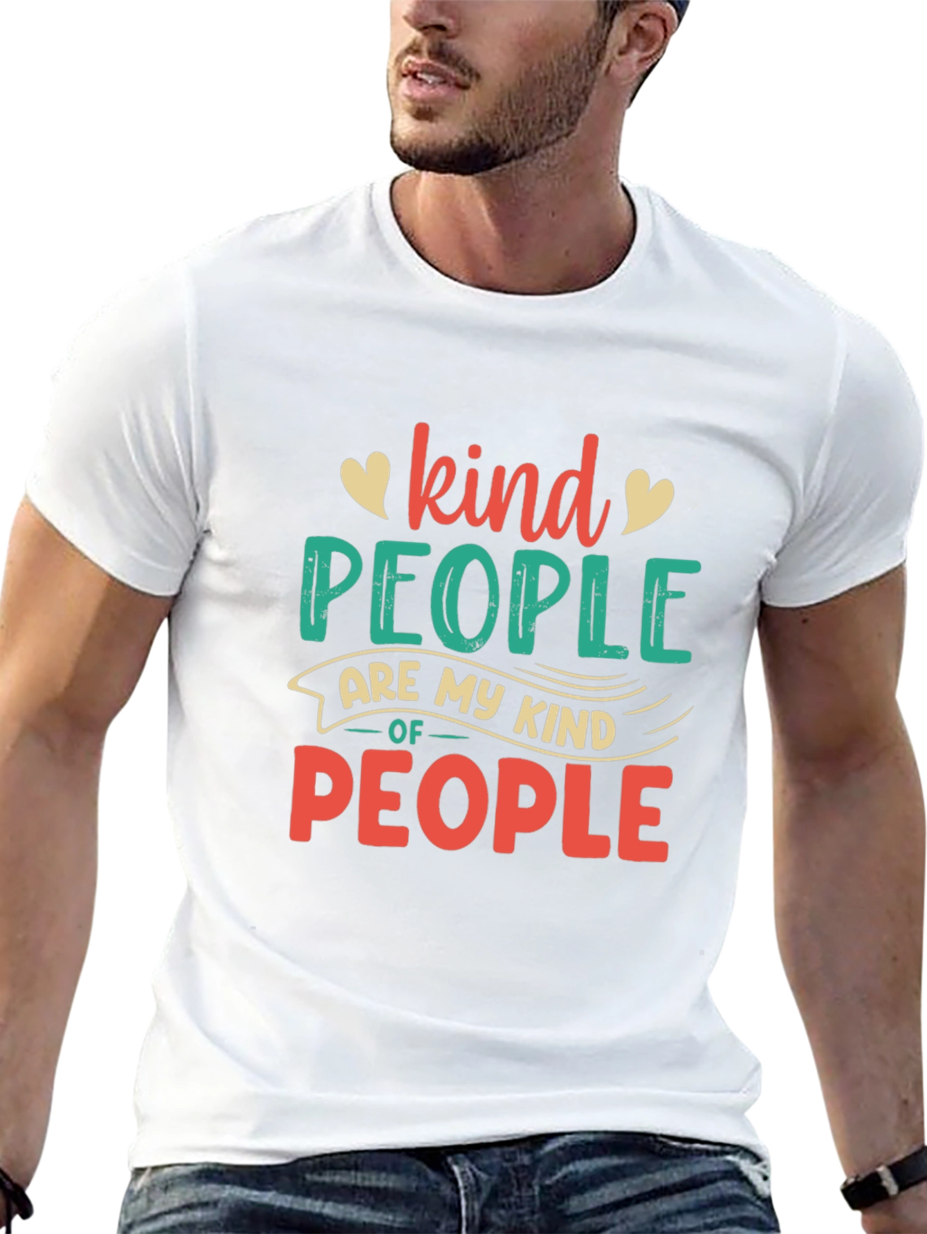 Kind People Graphic Tee - Black Unisex T-Shirt
