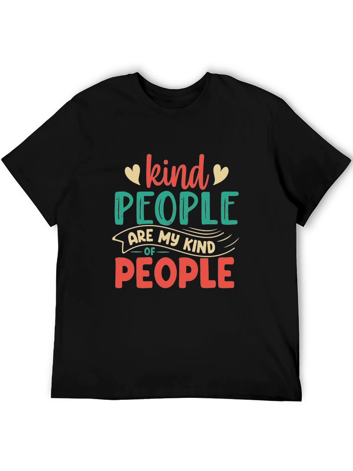 Kind People Graphic Tee - Black Unisex T-Shirt