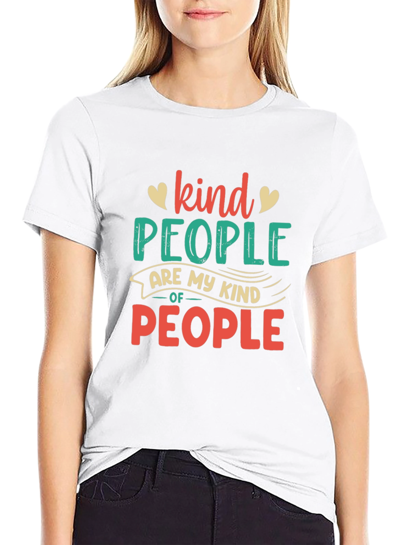 Kind People Graphic Tee - Black Unisex T-Shirt