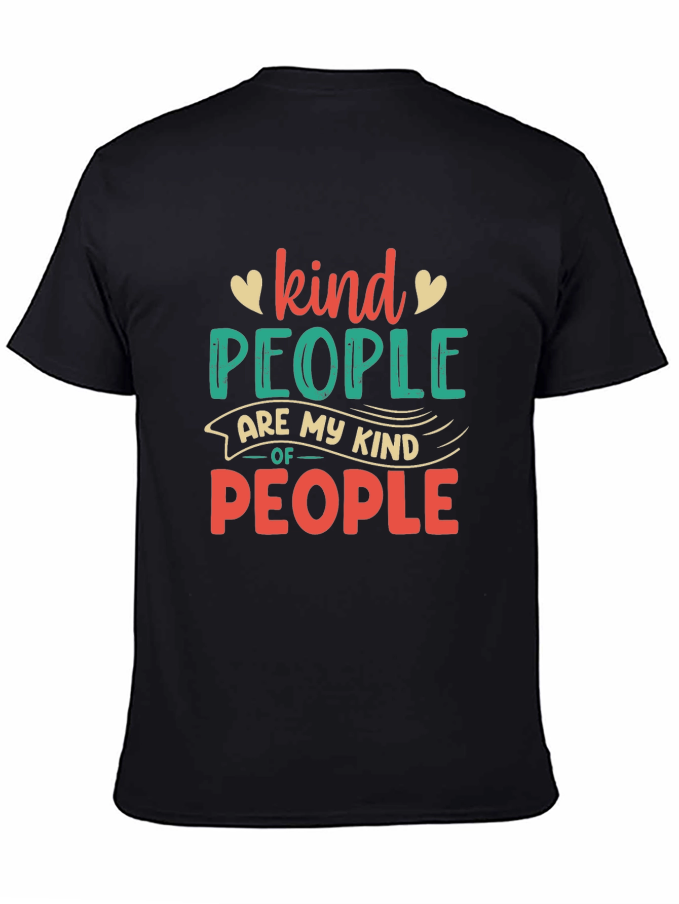Kind People Graphic Tee - Black Unisex T-Shirt