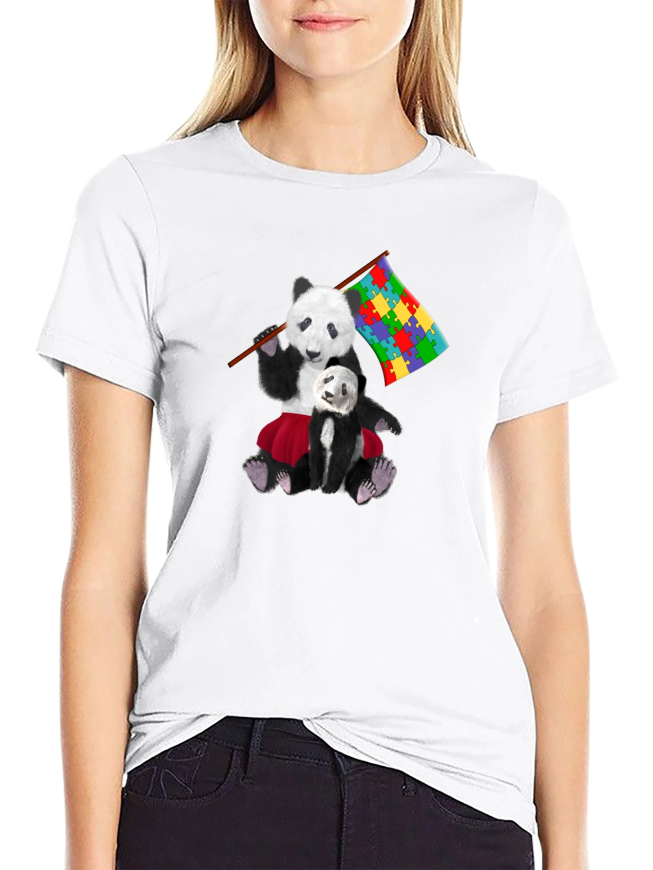 Panda Autism Awareness T-Shirt