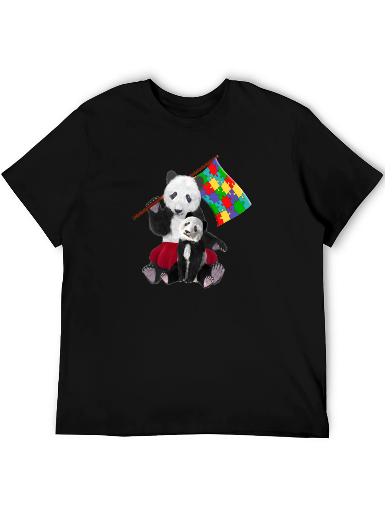 Panda Autism Awareness T-Shirt