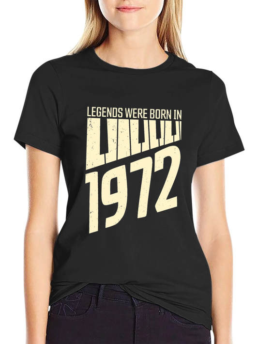 Legends Born In 1972 Piano Keyboard T-Shirt