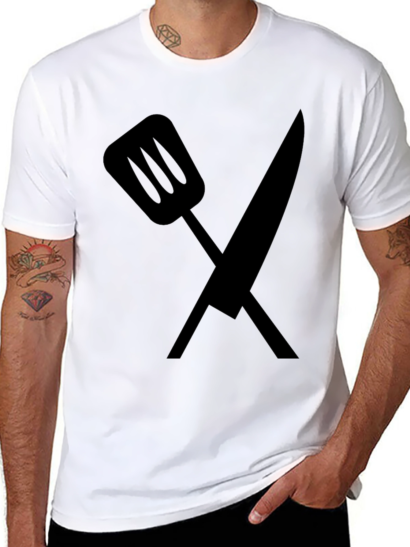 Chefs Life Black T-Shirt - Grill Master Edition