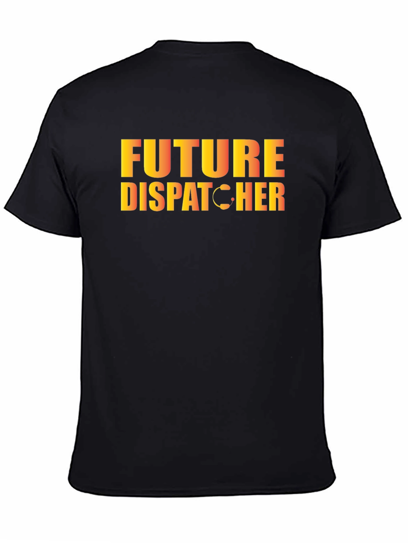 Future Dispatcher T-Shirt - Black Graphic Tee