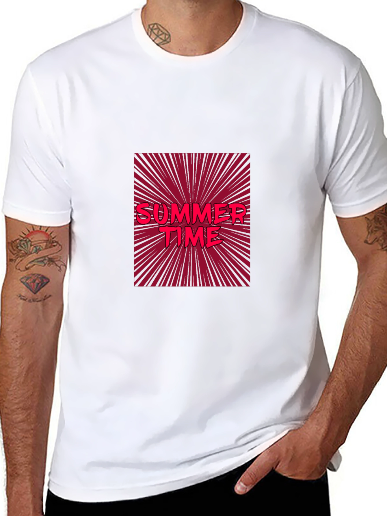 Summer Time Graphic Tee - Bold & Stylish