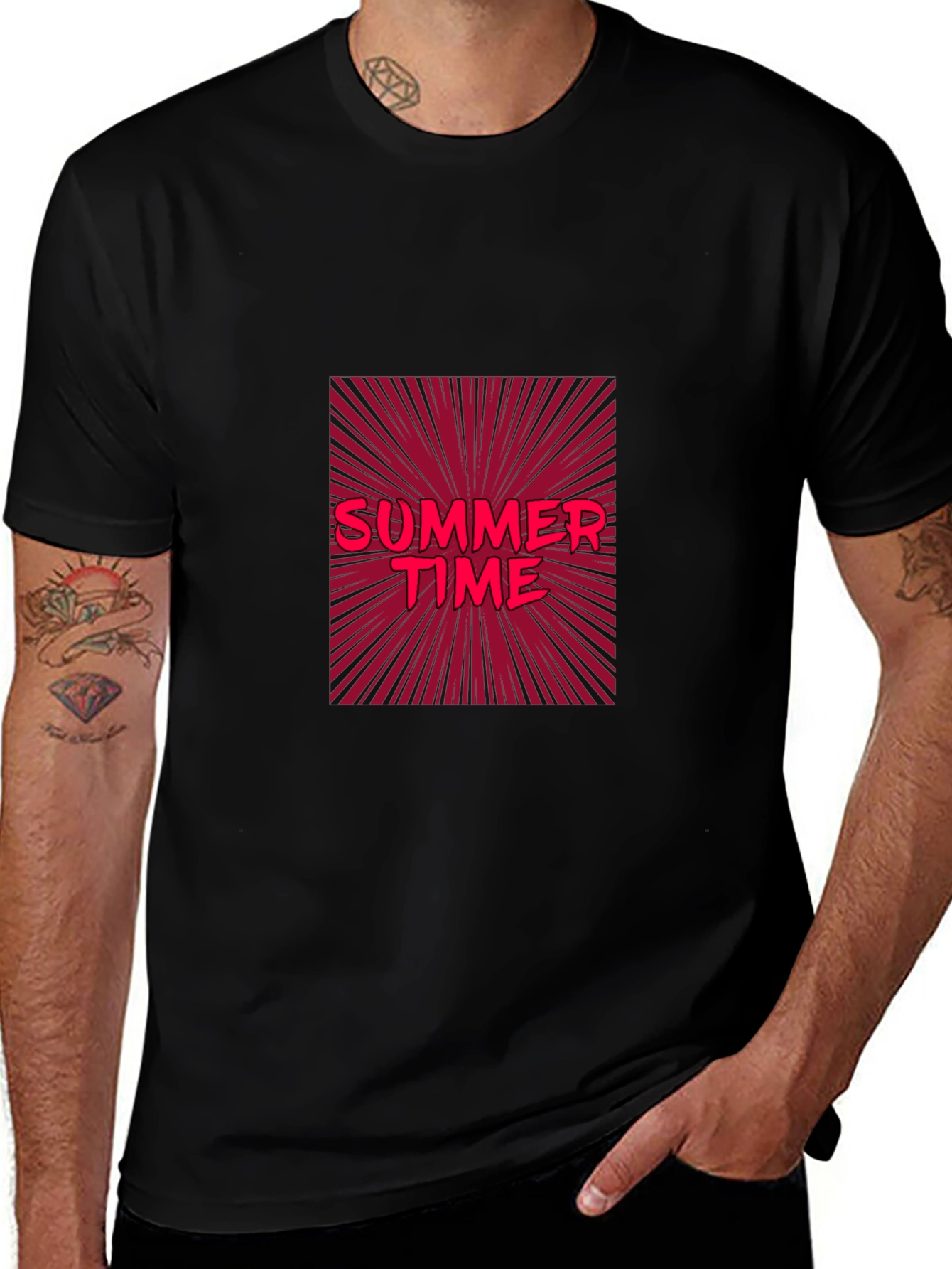 Summer Time Graphic Tee - Bold & Stylish